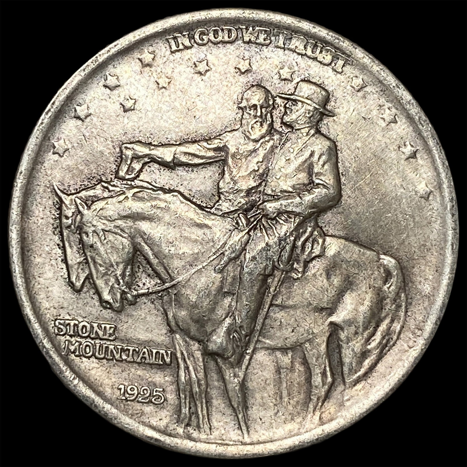 1925 Silver Stone Mountain Half Dollar CHOICE BU: 1925 Silver Stone Mountain Half Dollar CHOICE BU