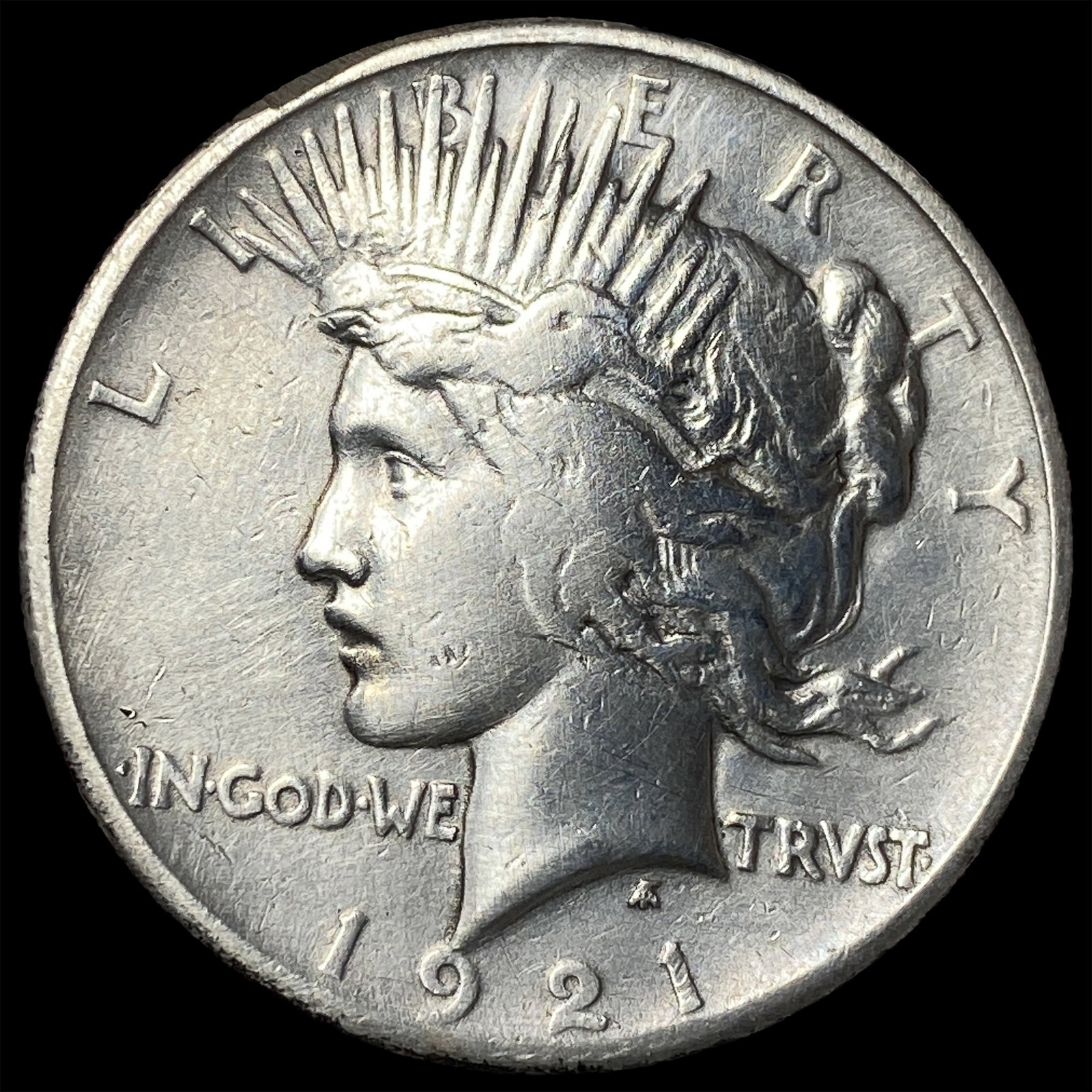 1921 Silver Peace Dollar UNCIRCULATED (1 of 2)