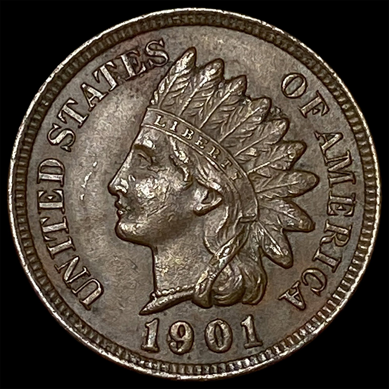 1901 Indian Head Cent UNCIRCULATED (1 of 2)