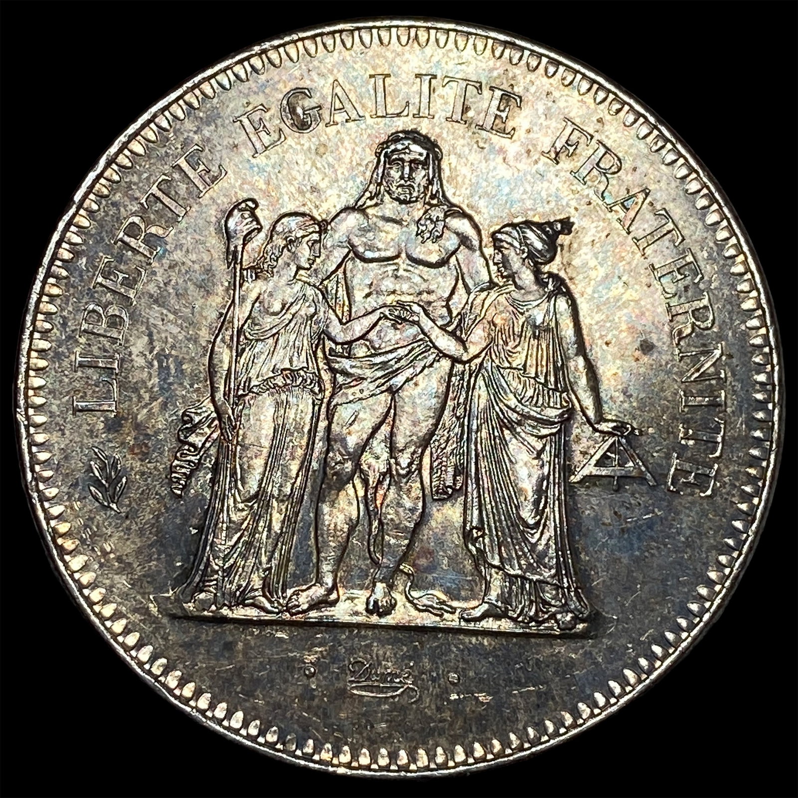 1978 Silver 50 Francs France GEM BU: 1978 Silver 50 Francs France GEM BU
