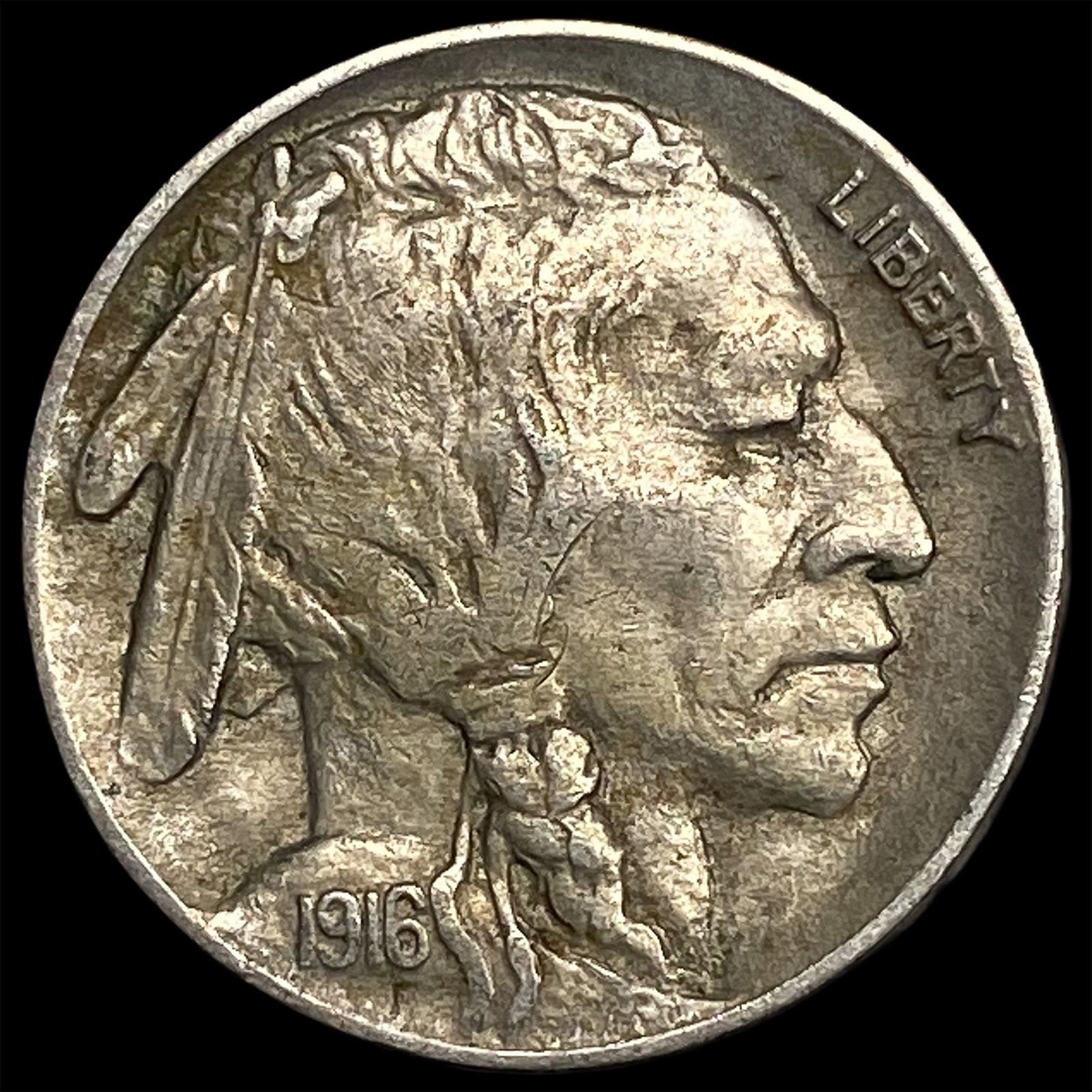 1916 Buffalo Nickel NEARLY UNCIRCULATED (1 of 2)