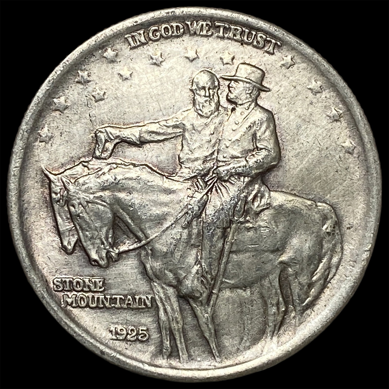 1925 Stone Mountain Silver Half Dollar CLOSELY UNCIRCULATED (1 of 2)