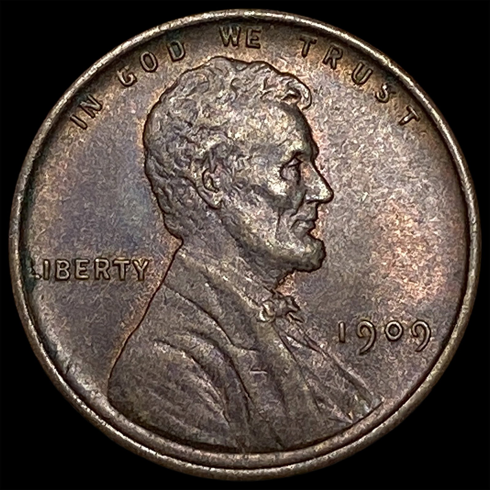 1909 Lincoln Wheat Cent VDB CHOICE AU (1 of 2)