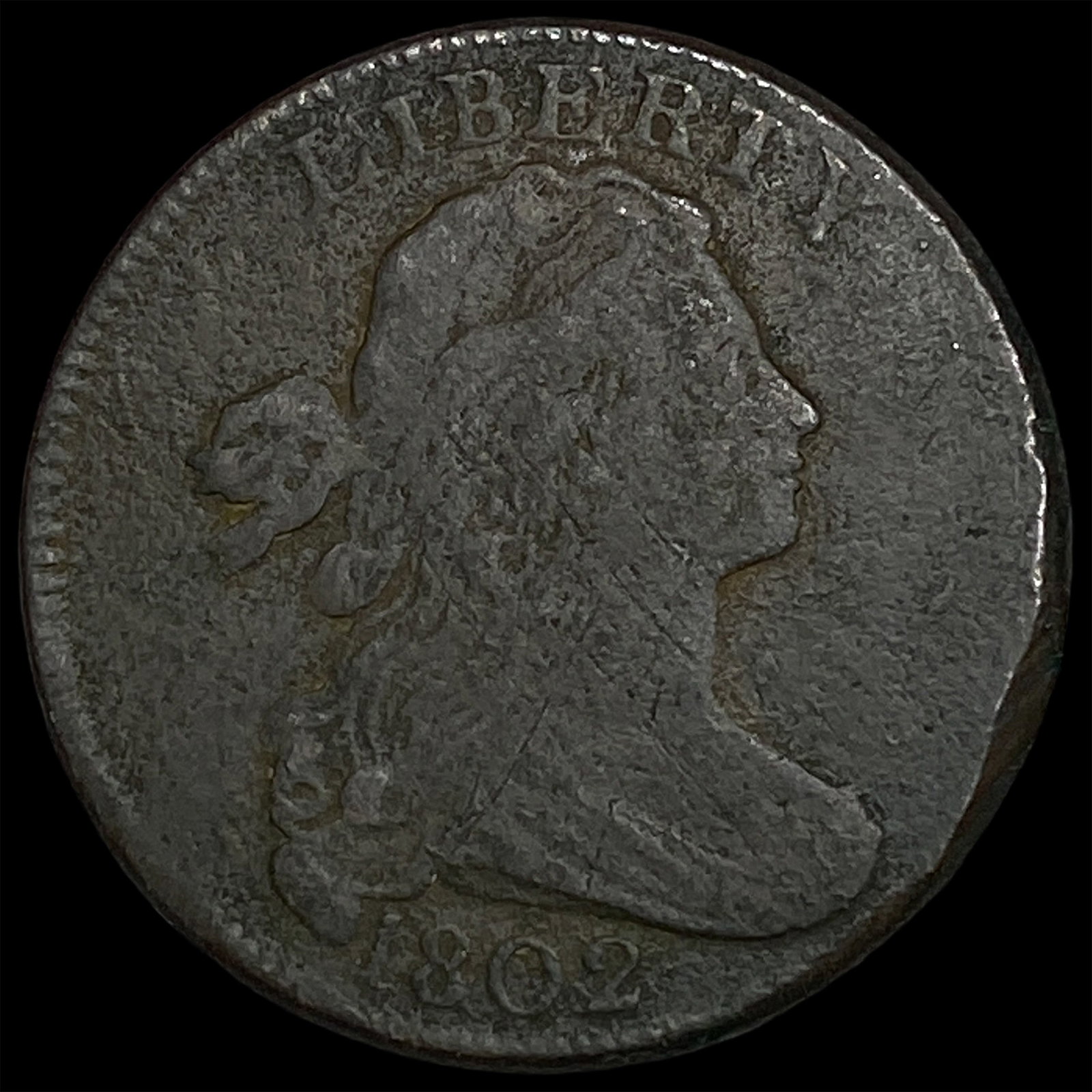 1802 Draped Bust Large Cent LIGHTLY CIRCULATED (1 of 2)