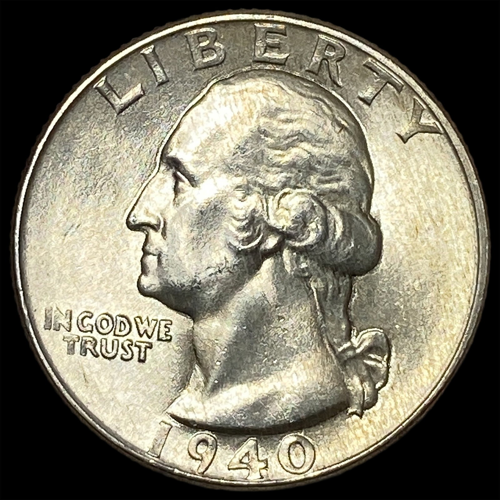 1940 Silver Washington Quarter UNCIRCULATED: 1940 Silver Washington Quarter UNCIRCULATED