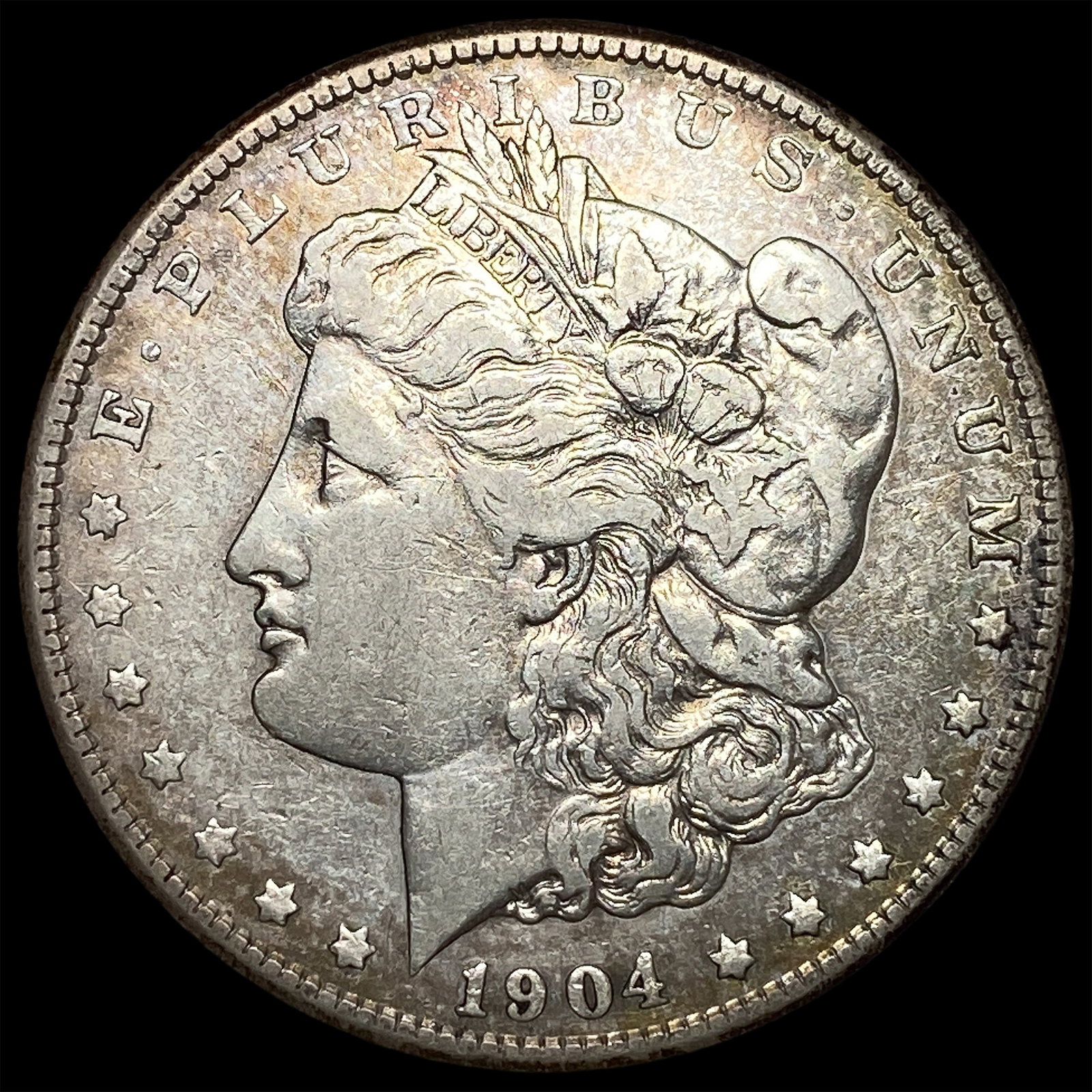 1904-S Silver Morgan Dollar NEARLY UNCIRCULATED: 1904-S Silver Morgan Dollar NEARLY UNCIRCULATED