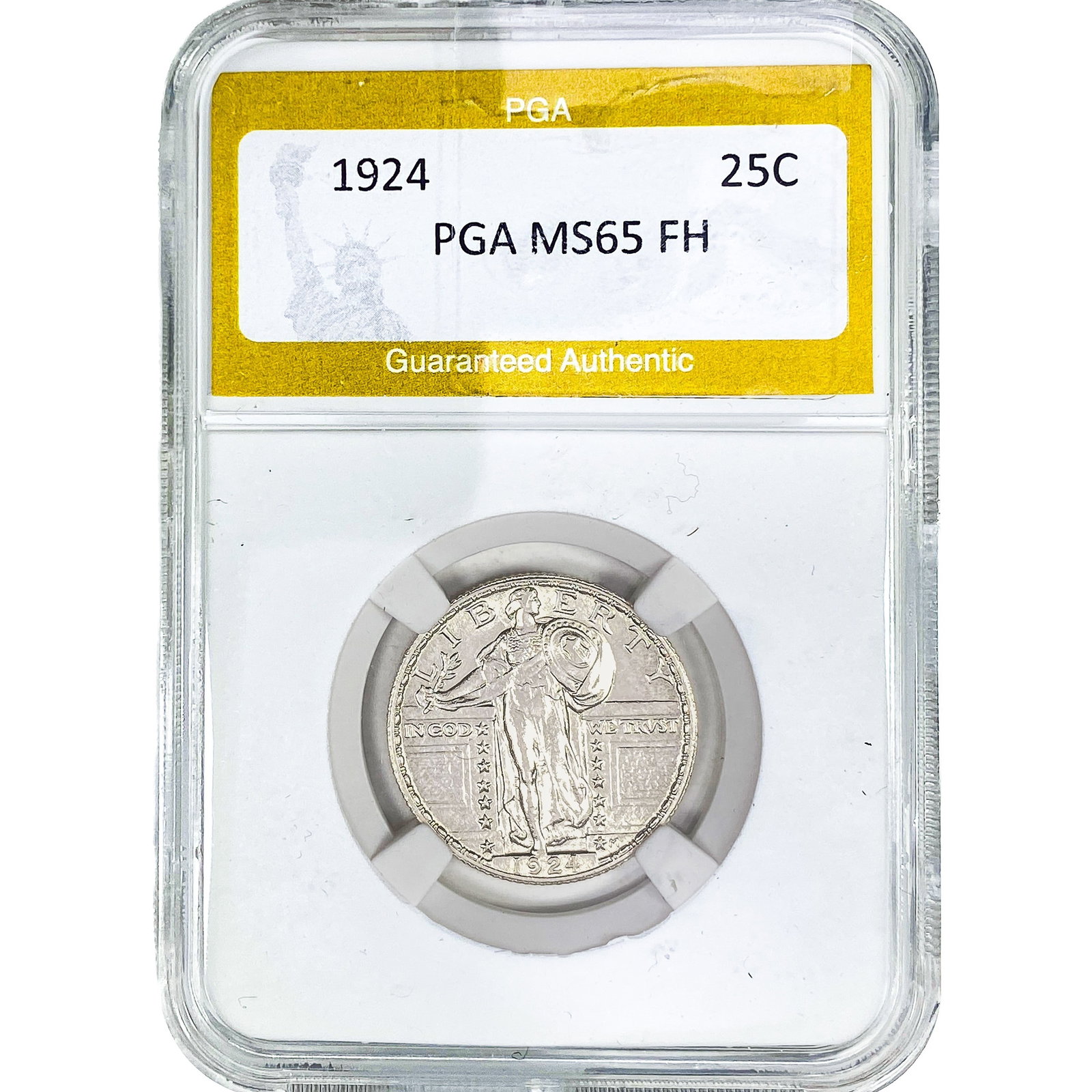 1924 Standing Liberty Quarter PGA MS65 FH (1 of 2)