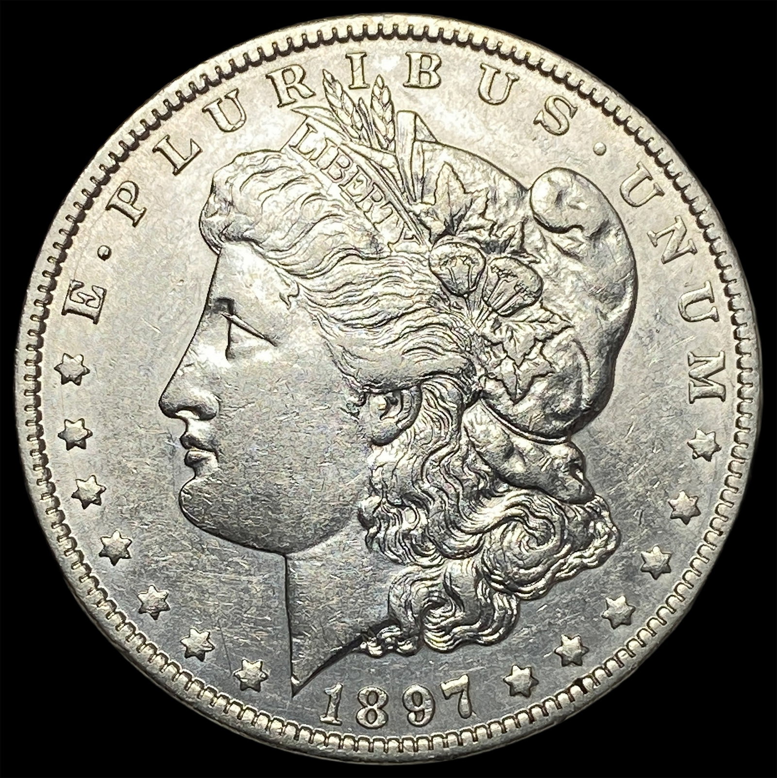 1897-O Silver Morgan Dollar CLOSELY UNCIRCULATED: 1897-O Silver Morgan Dollar CLOSELY UNCIRCULATED