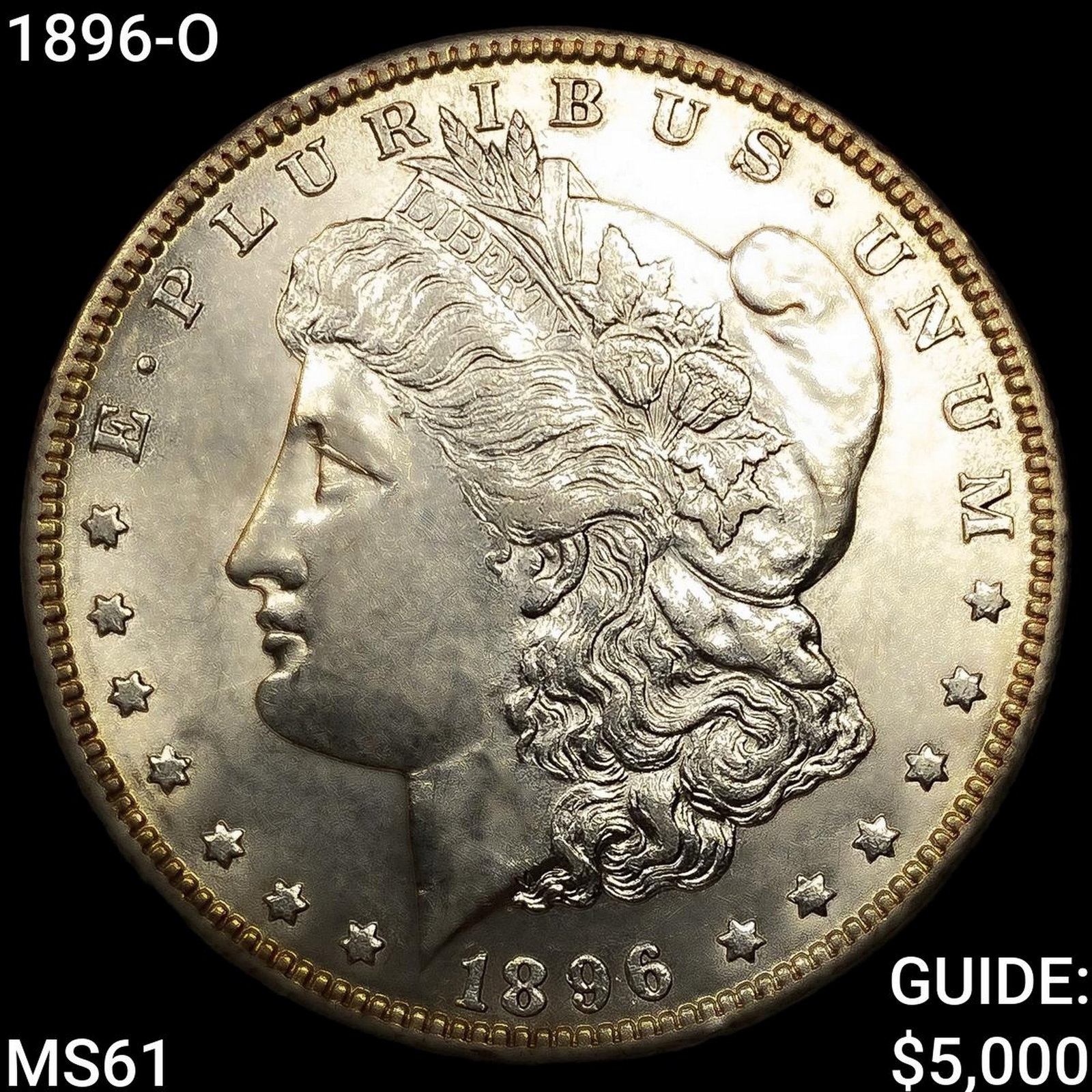 1896-O Morgan Silver Dollar: 1896-O Morgan Silver Dollar