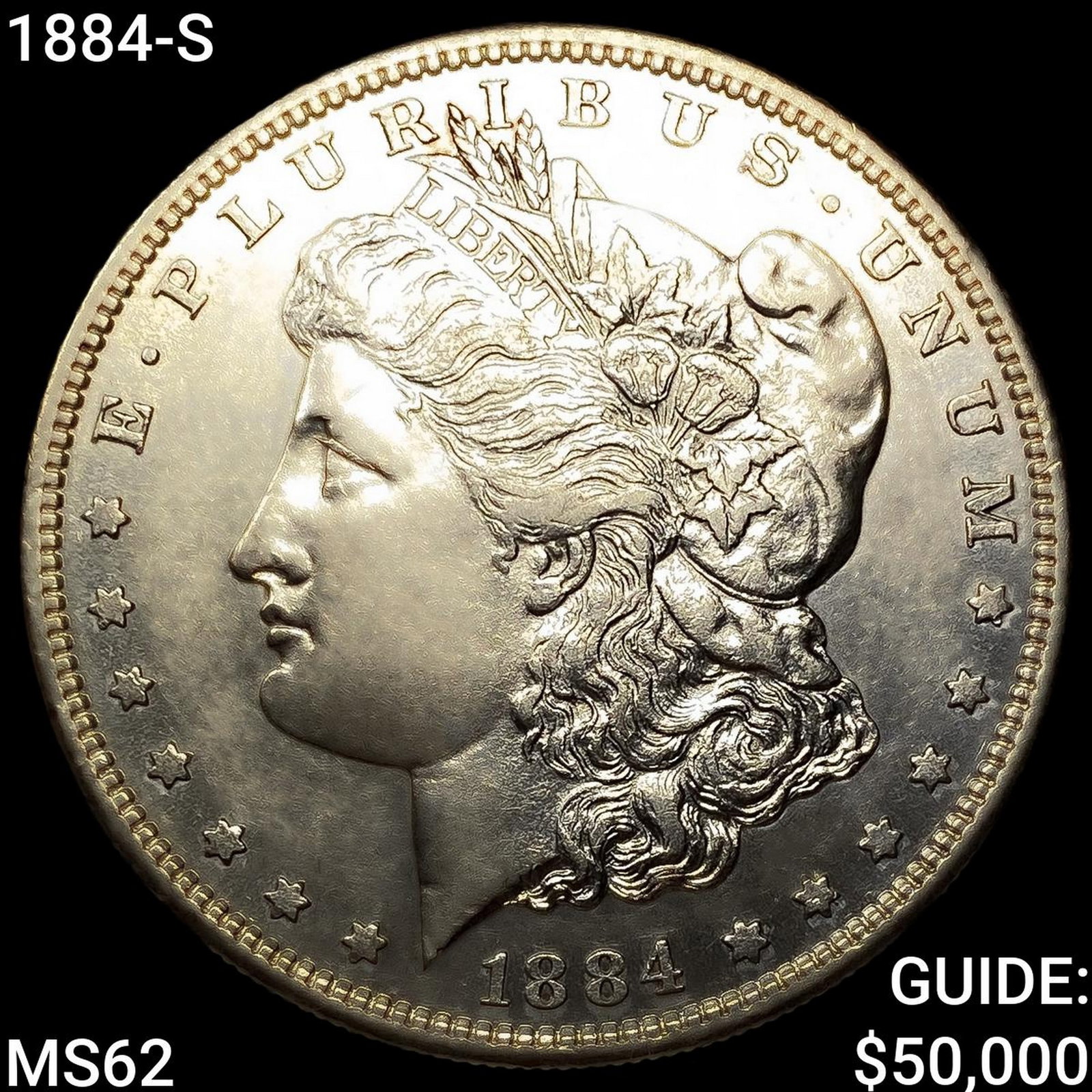 1884-S Morgan Silver Dollar: 1884-S Morgan Silver Dollar