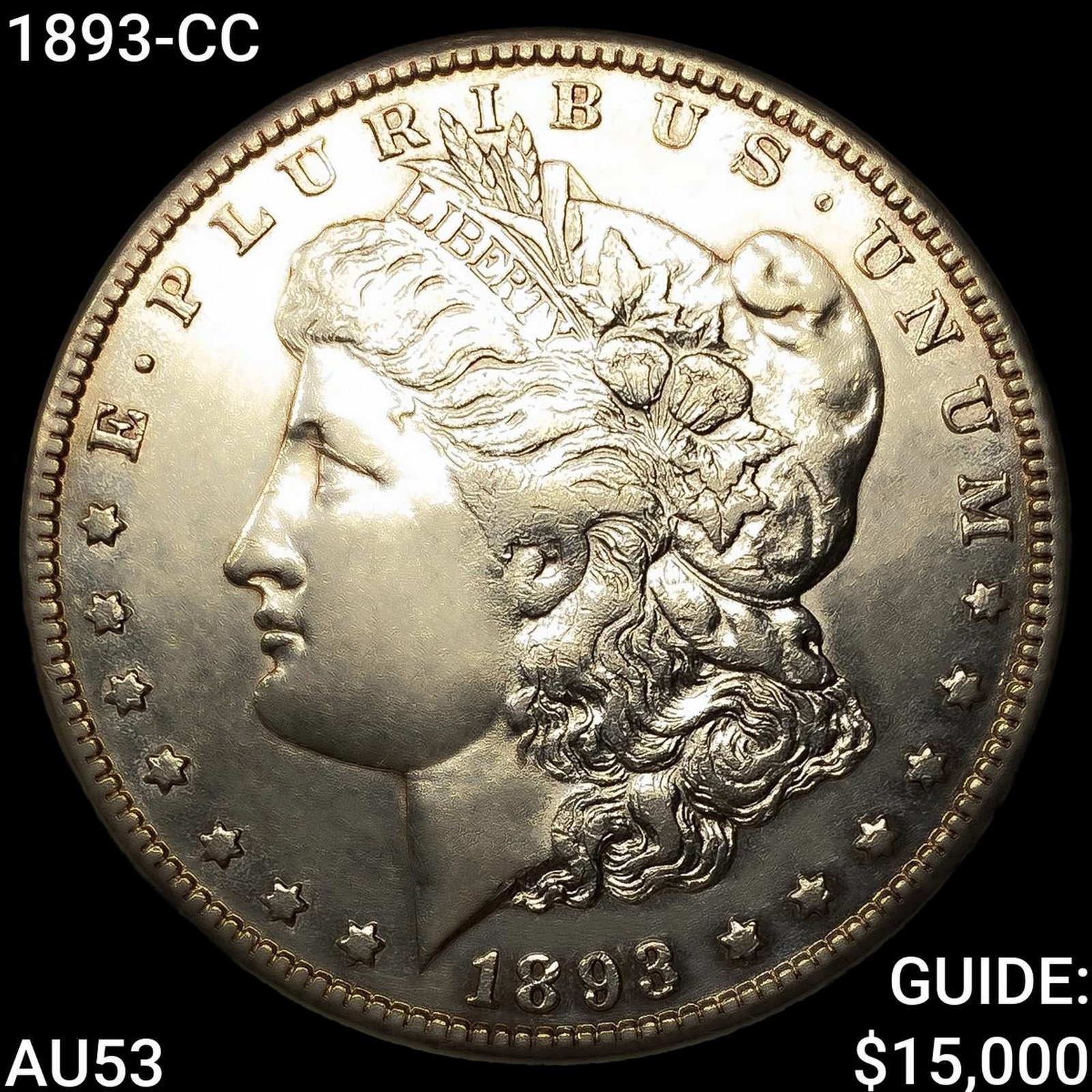 1893-CC Morgan Silver Dollar (1 of 2)