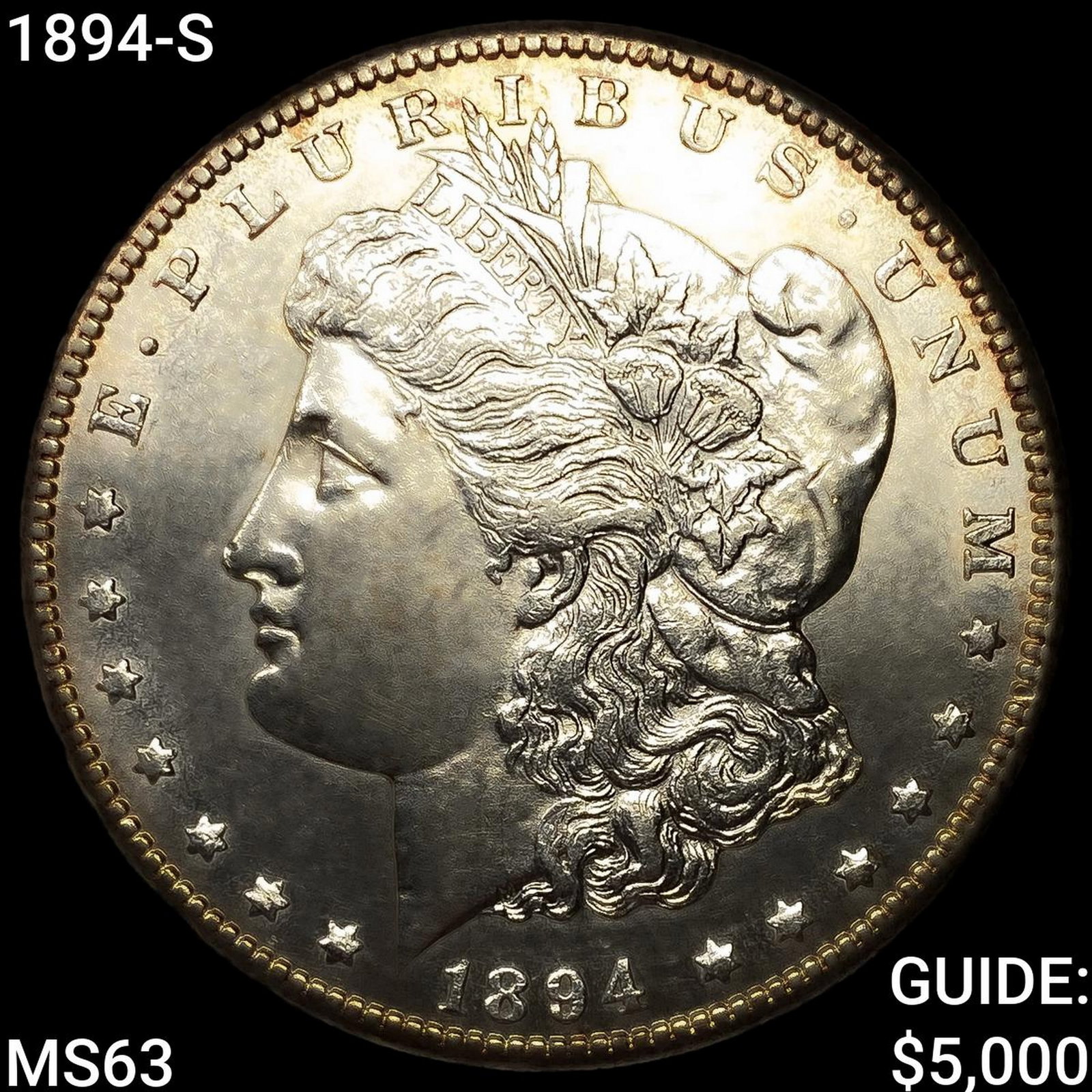 1894-S Morgan Silver Dollar: 1894-S Morgan Silver Dollar