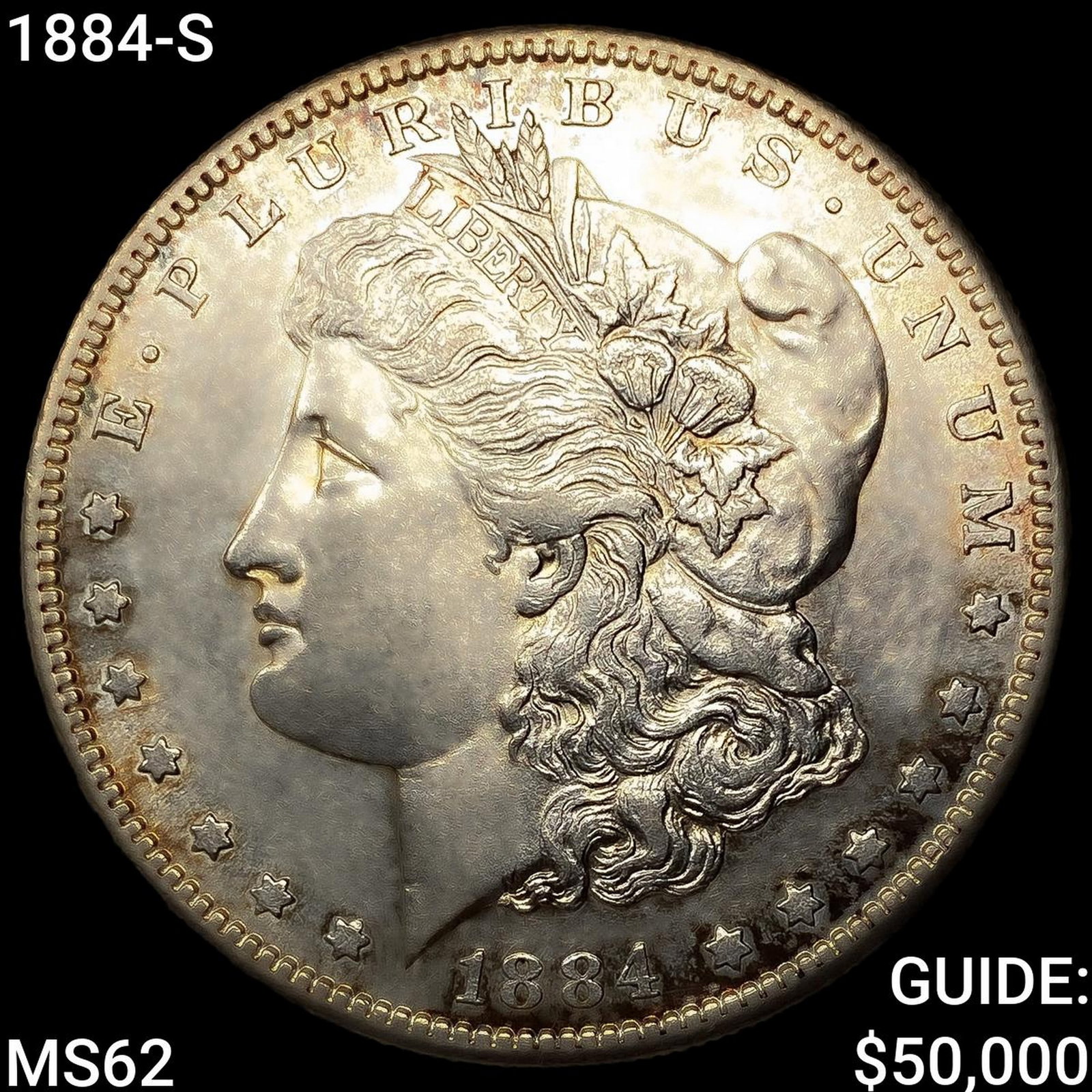 1884-S Morgan Silver Dollar: 1884-S Morgan Silver Dollar