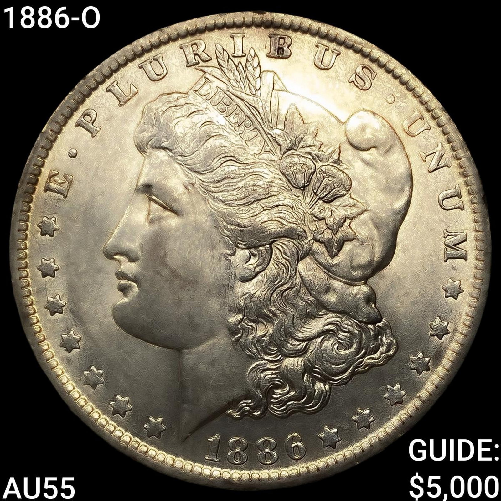 1886-O Morgan Silver Dollar: 1886-O Morgan Silver Dollar