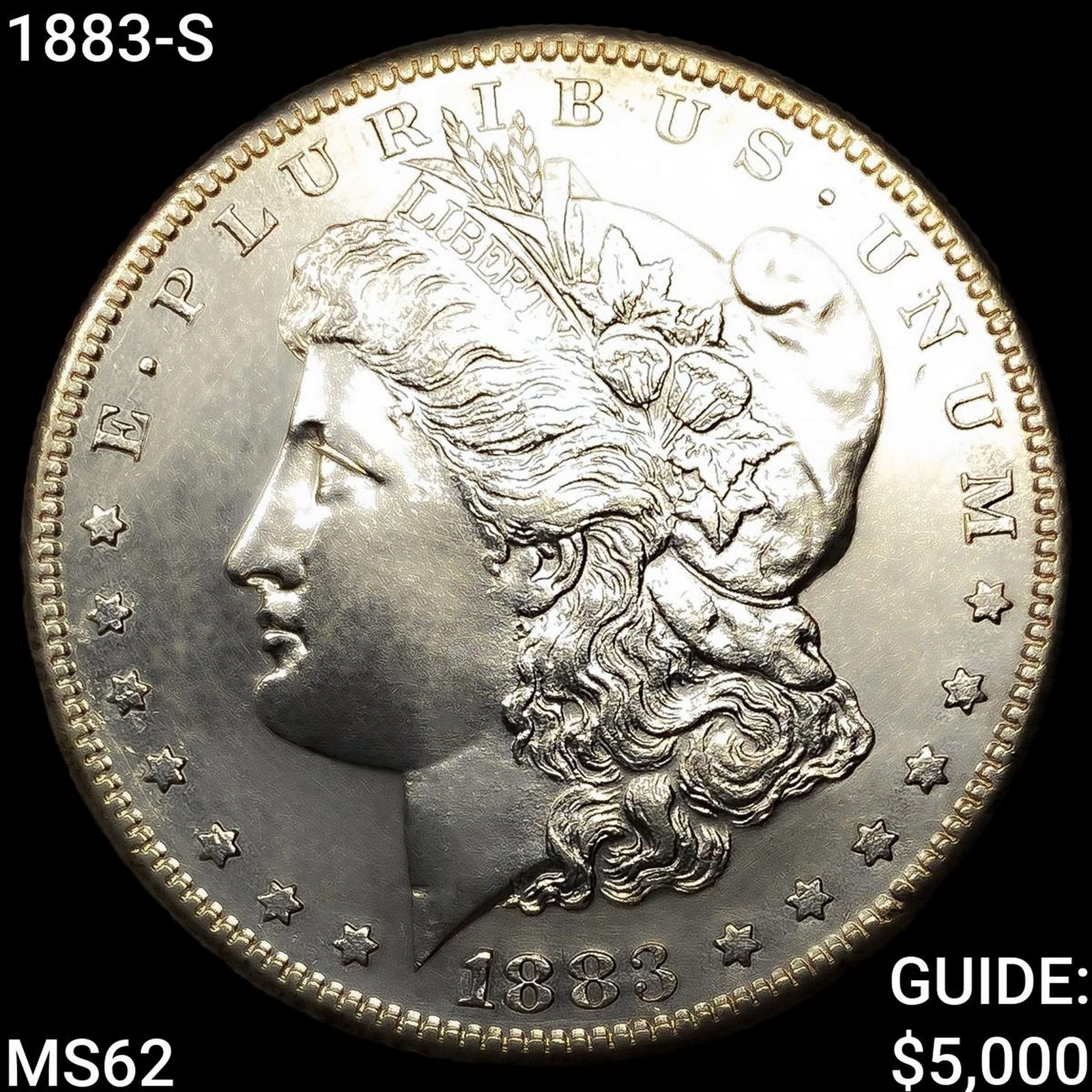 1883-S Morgan Silver Dollar: 1883-S Morgan Silver Dollar