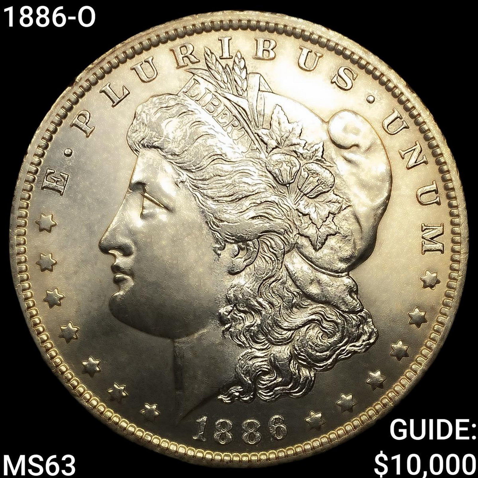 1886-O Morgan Silver Dollar: 1886-O Morgan Silver Dollar