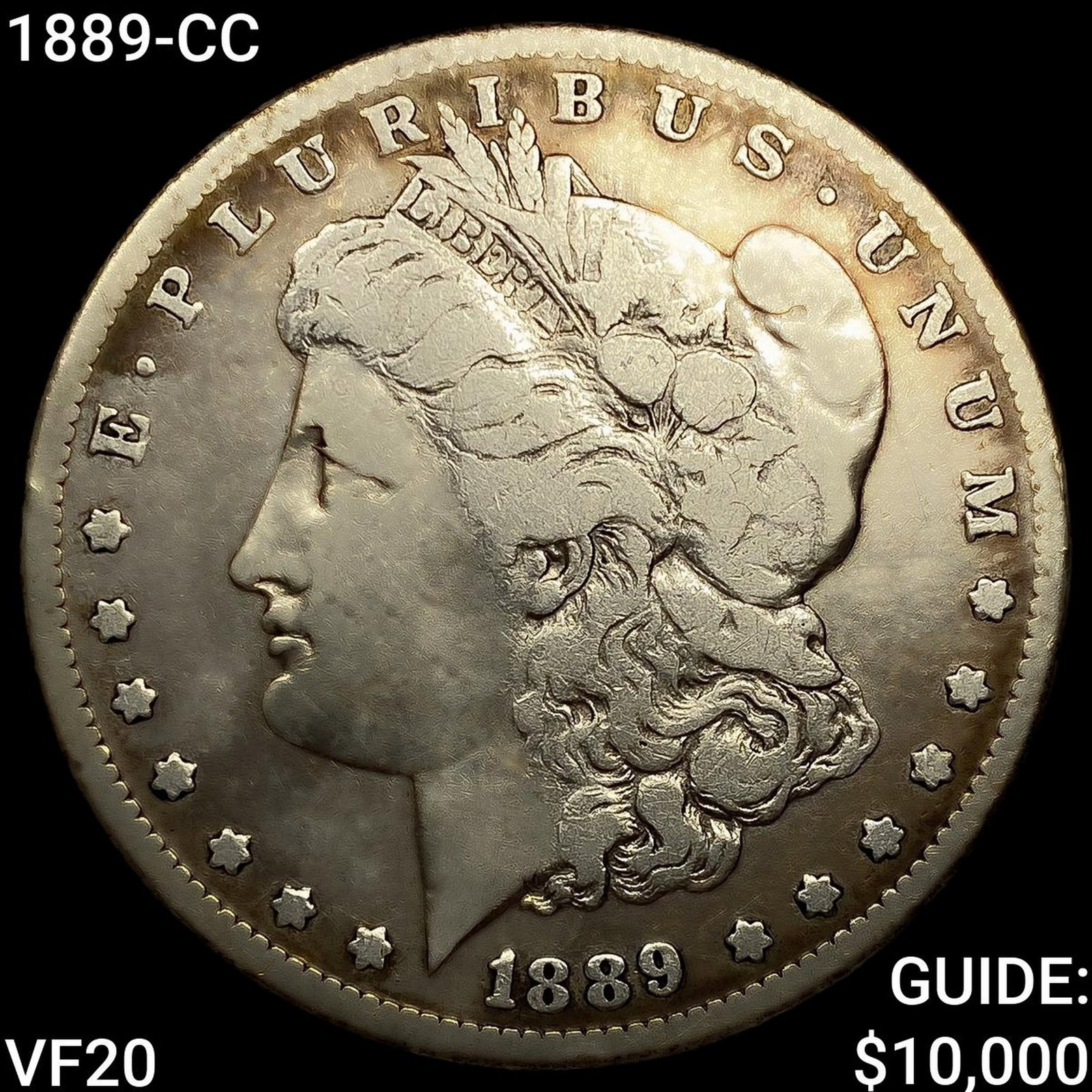 1889-CC Morgan Silver Dollar: 1889-CC Morgan Silver Dollar