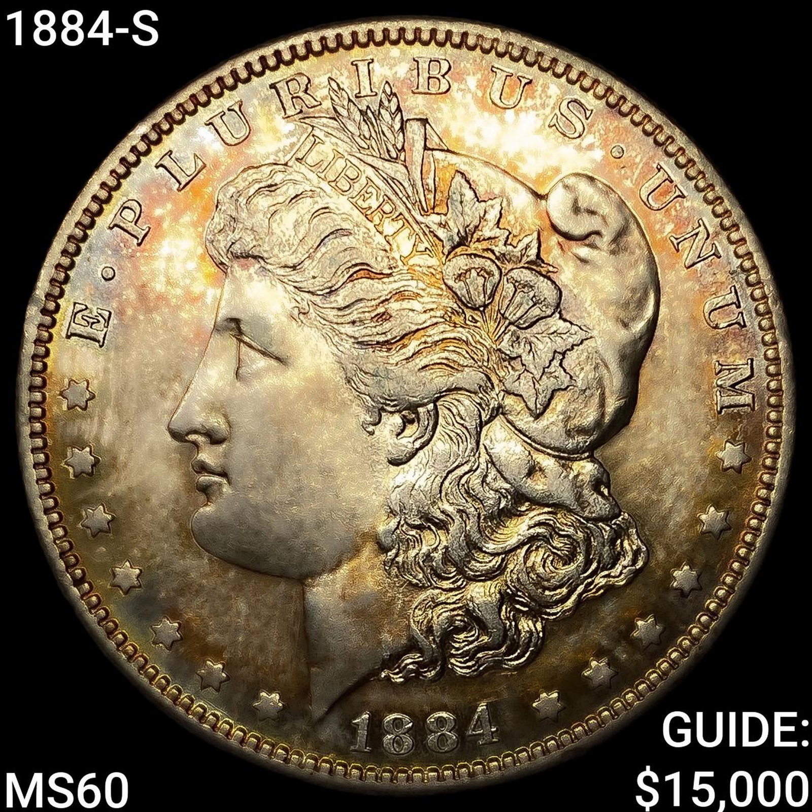 1884-S Morgan Silver Dollar: 1884-S Morgan Silver Dollar