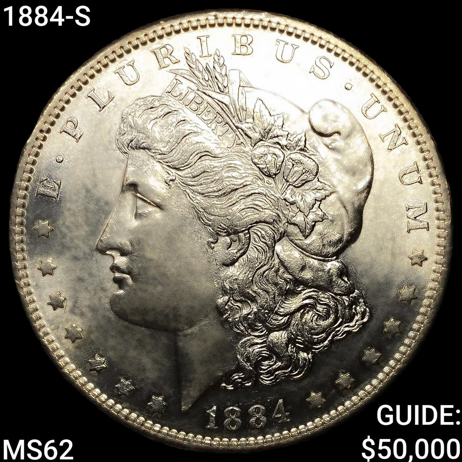 1884-S Morgan Silver Dollar (1 of 2)