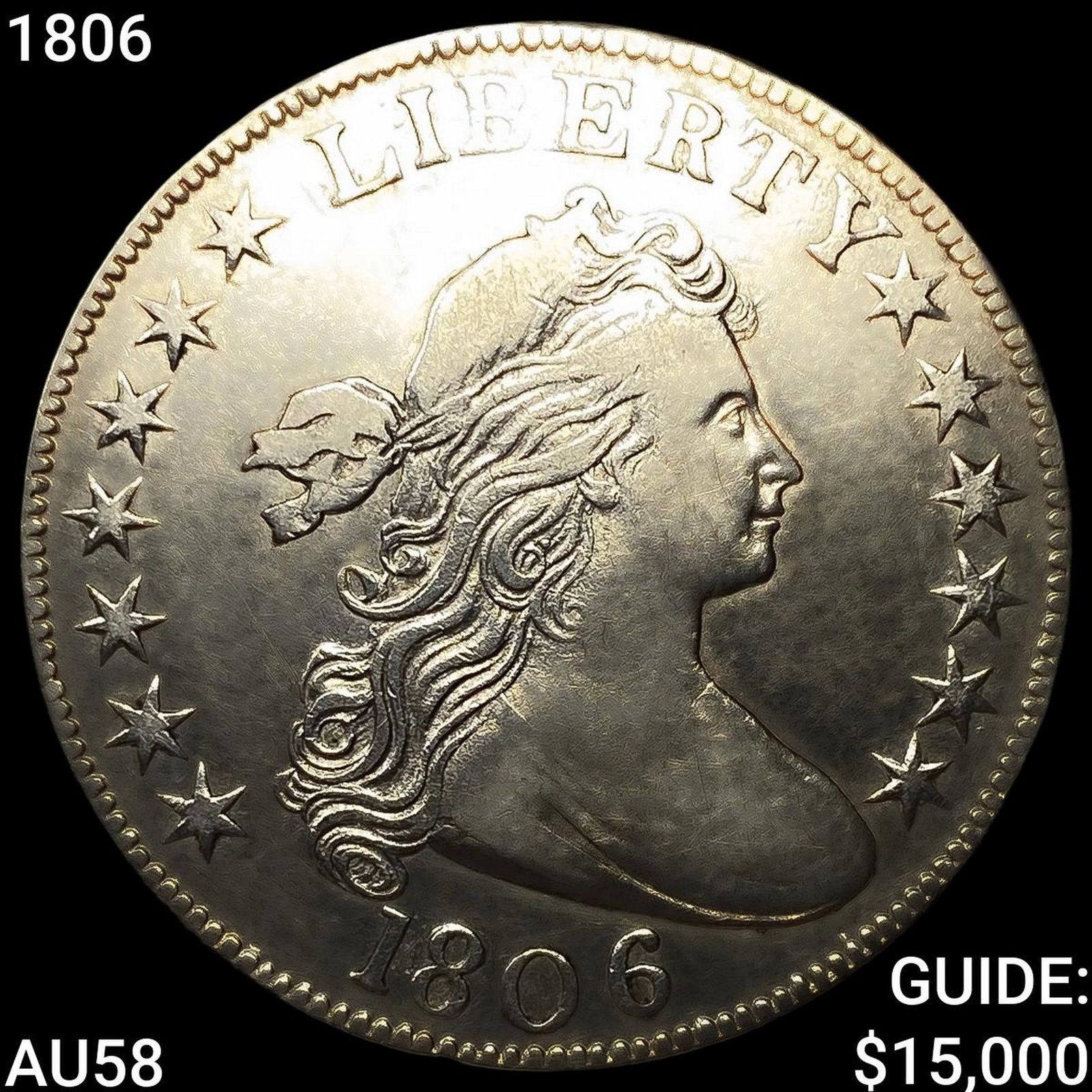 1806 Draped Bust Half Dollar (1 of 2)