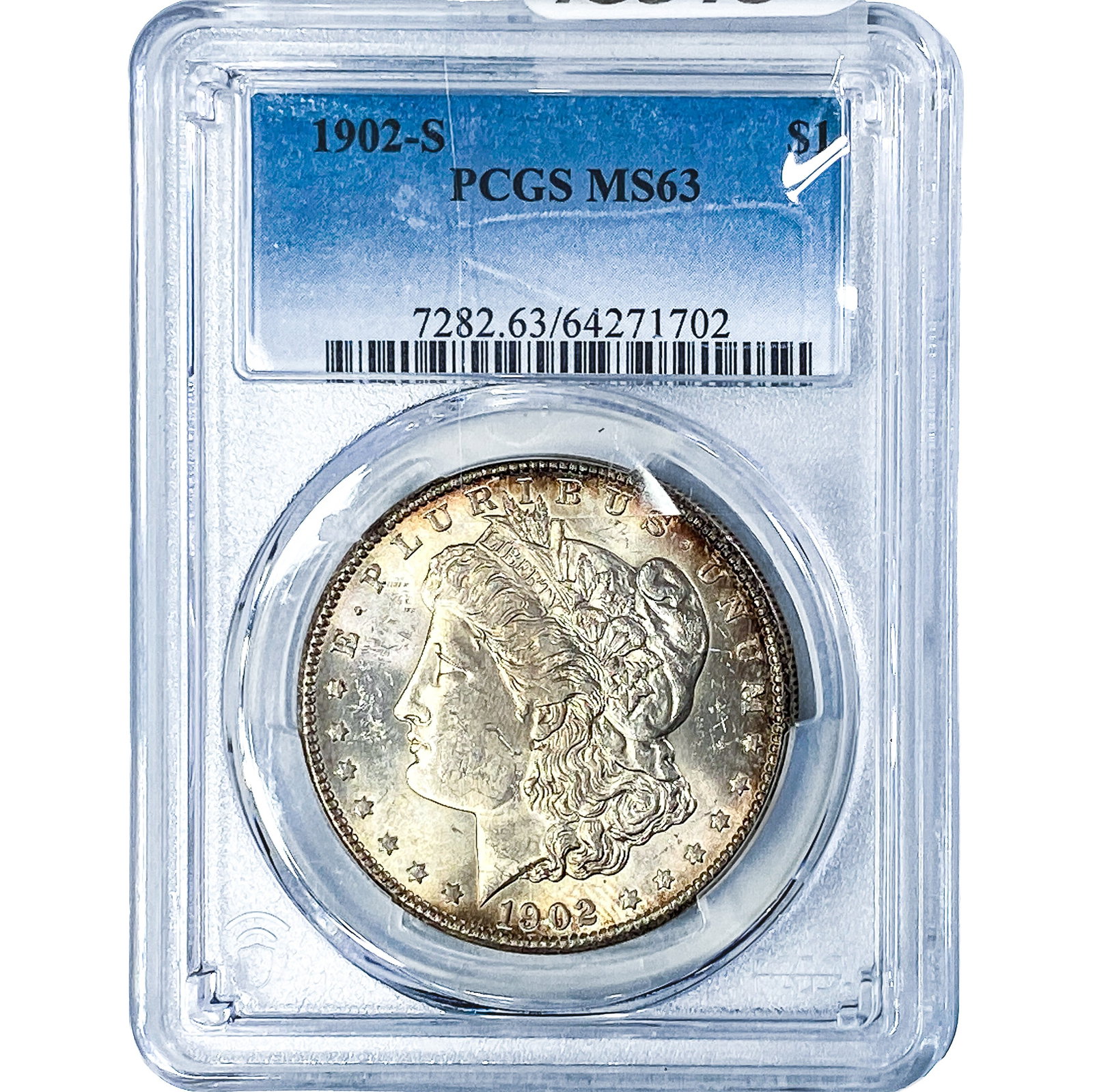 1902-S Morgan Silver Dollar PCGS MS63 (1 of 4)