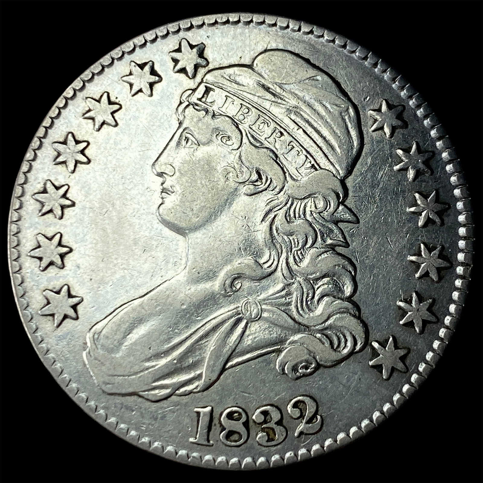 1832 Capped Bust Half Dollar CHOICE AU (1 of 2)