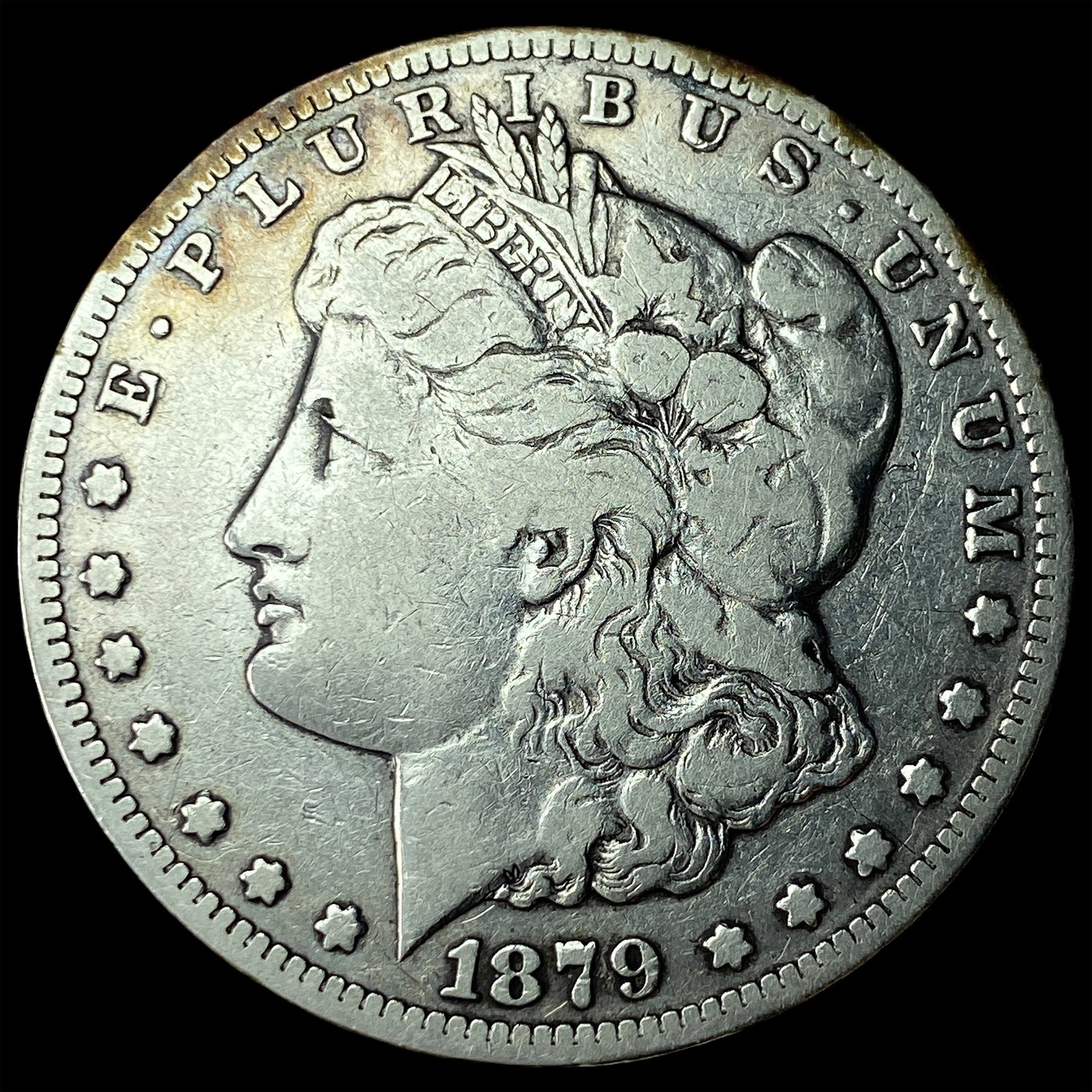 1879-CC Silver Morgan Dollar LIGHTLY CIRCULATED: 1879-CC Silver Morgan Dollar LIGHTLY CIRCULATED
