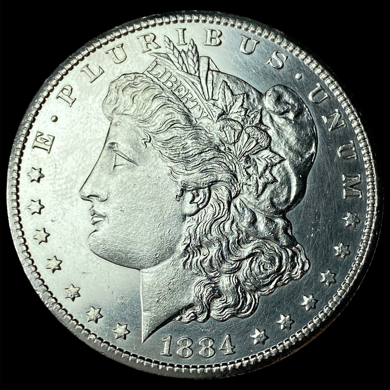 1884-CC Silver Morgan Dollar UNCIRCULATED: 1884-CC Silver Morgan Dollar UNCIRCULATED