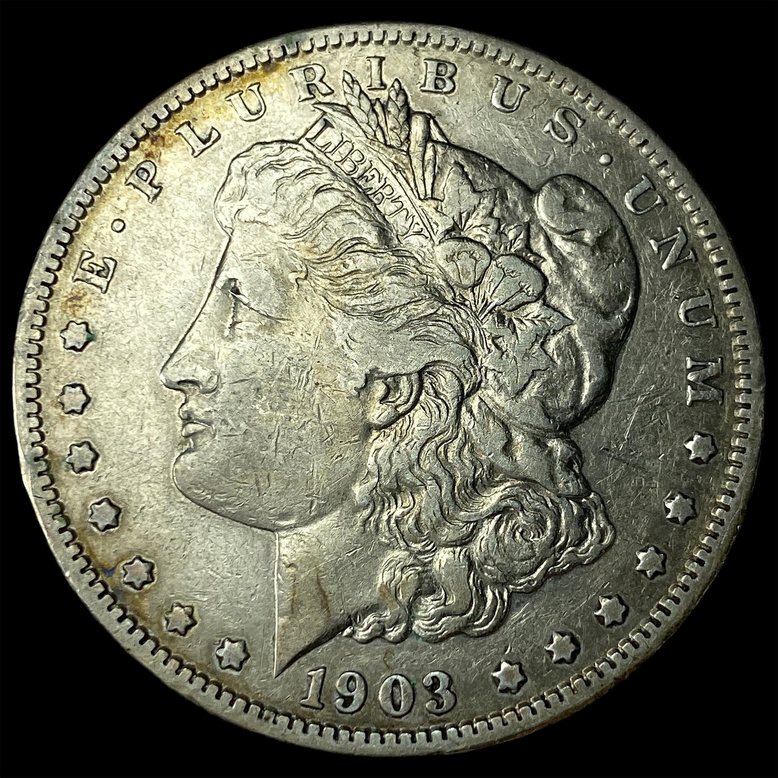 1903-S Silver Morgan Dollar NEARLY UNCIRCULATED: 1903-S Silver Morgan Dollar NEARLY UNCIRCULATED