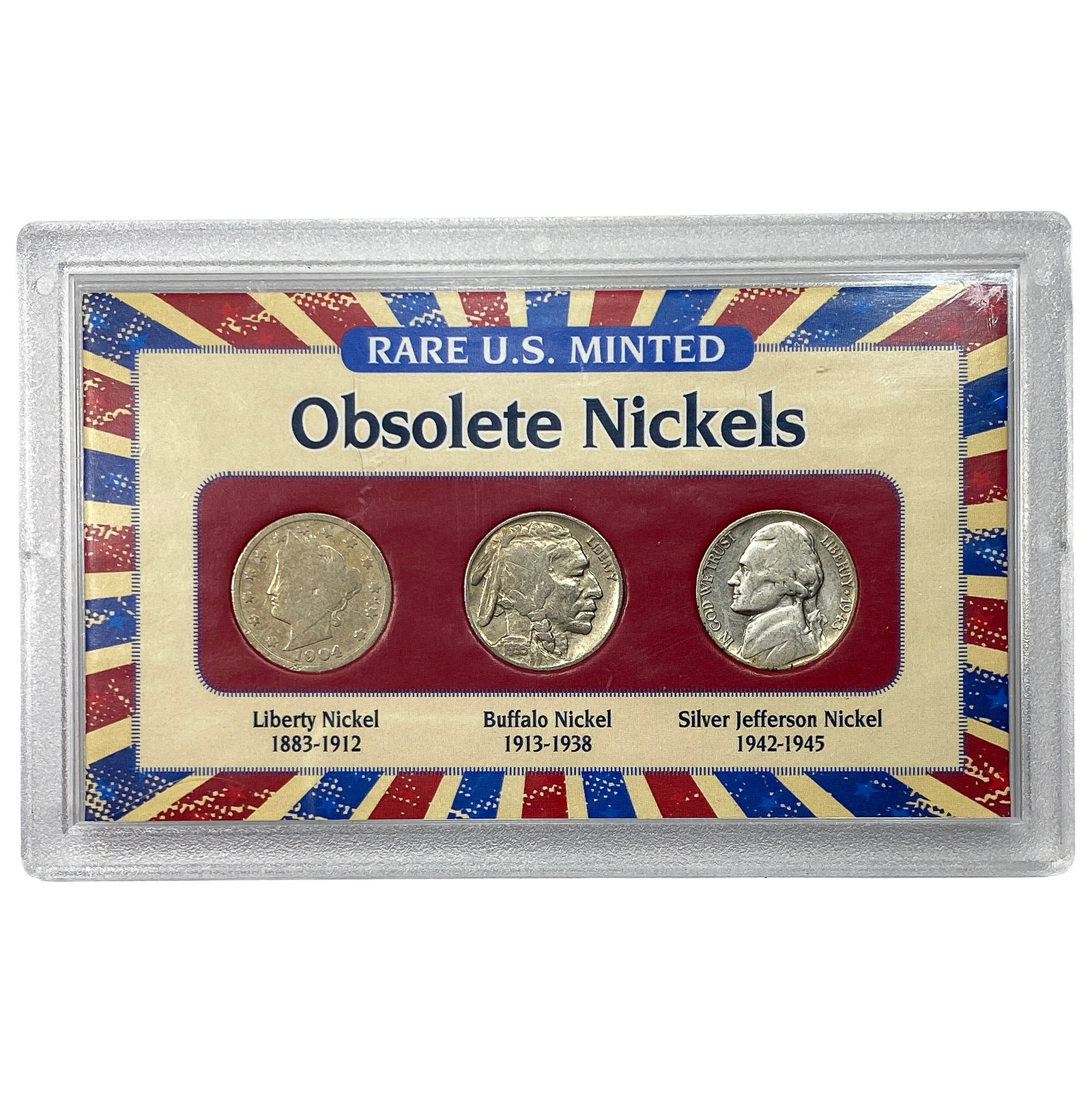 1904-1943 Rare U.S. Minted Obsolete Nickels (1 of 2)