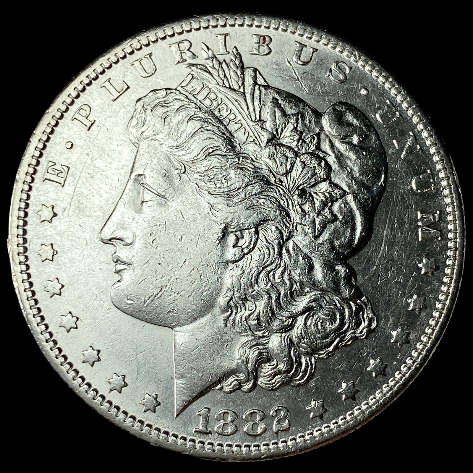 1882-S Silver Morgan Dollar UNCIRCULATED: 1882-S Silver Morgan Dollar UNCIRCULATED