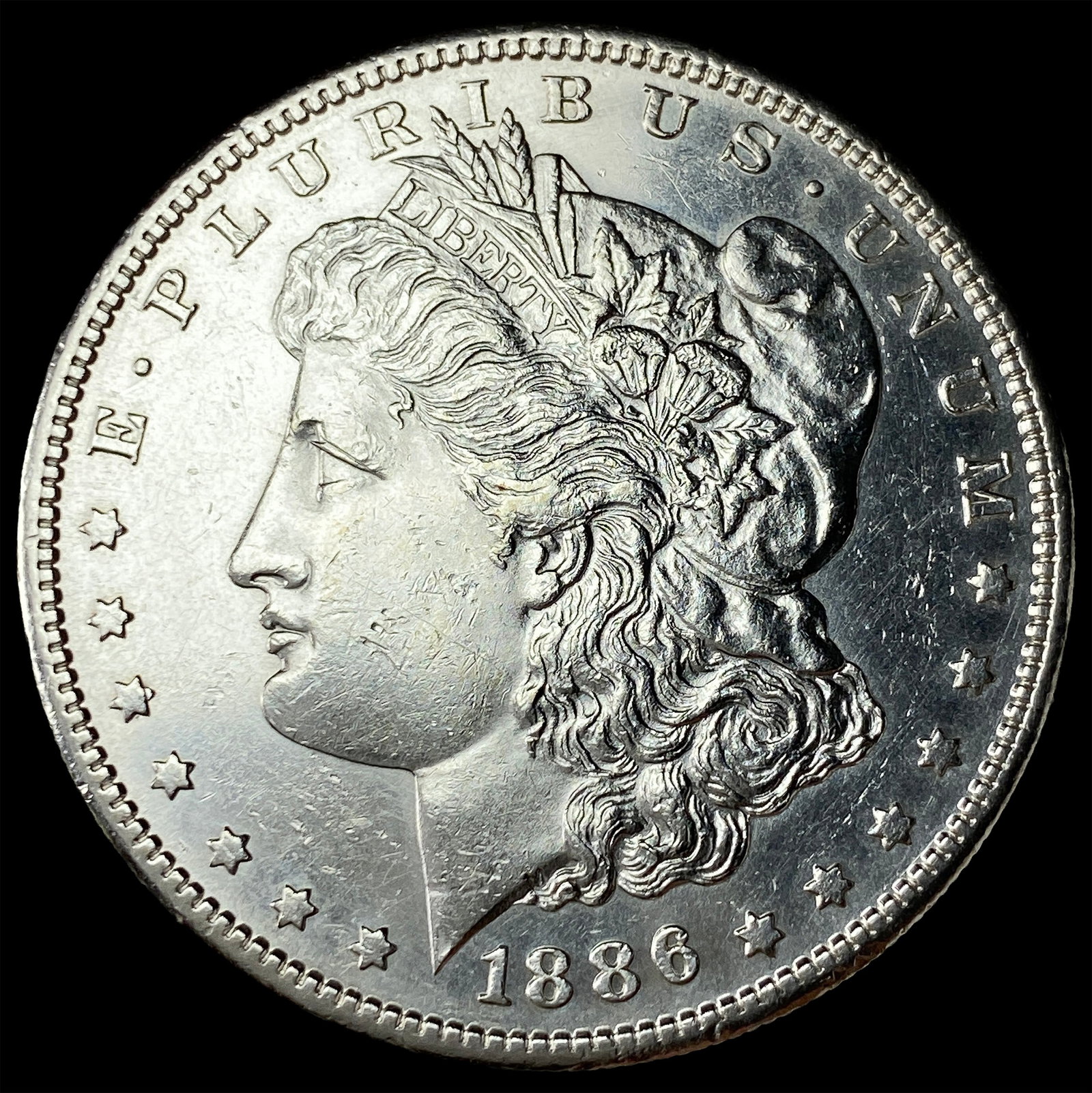1886-S Silver Morgan Dollar UNCIRCULATED: 1886-S Silver Morgan Dollar UNCIRCULATED