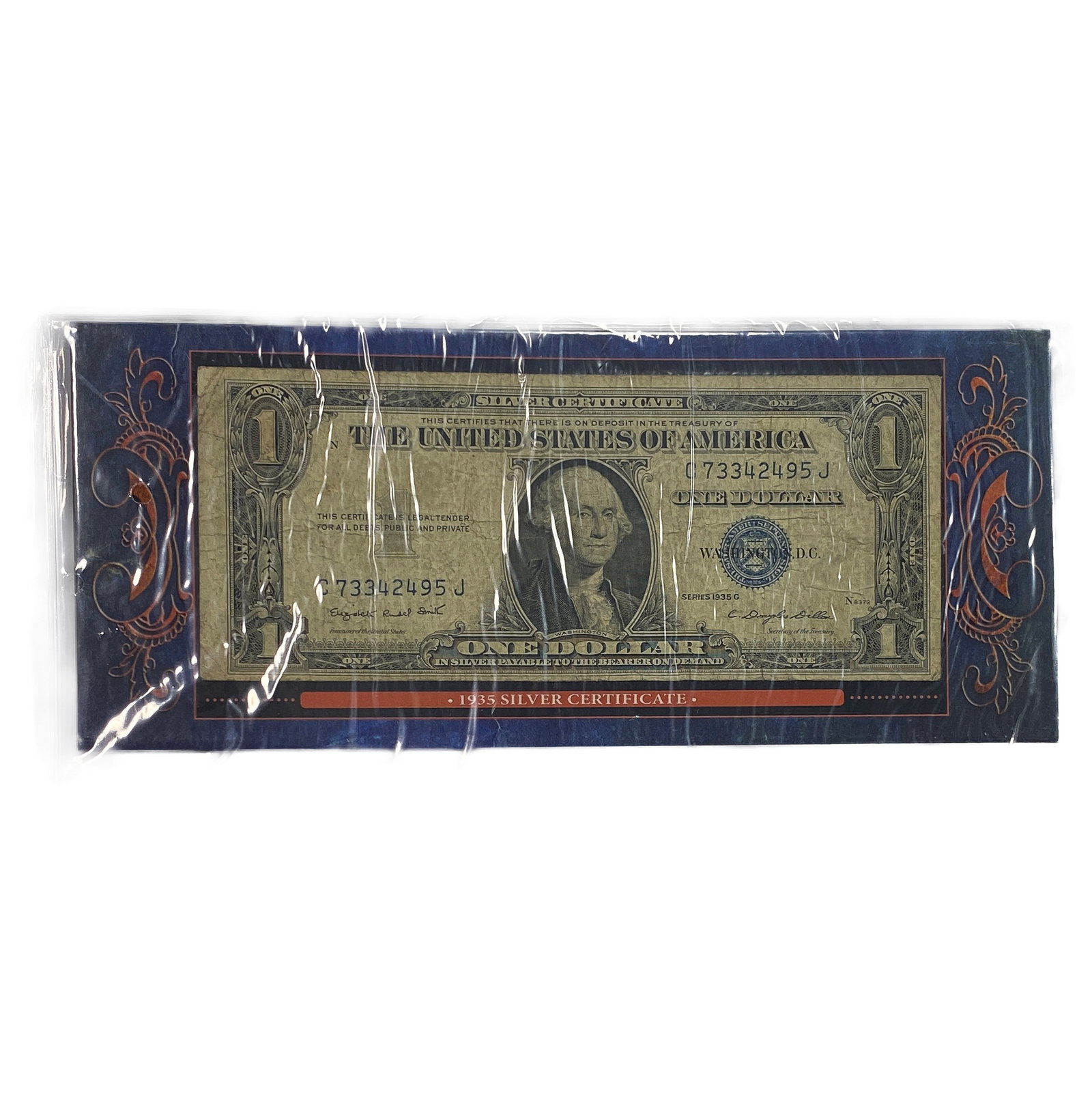 1935 Silver Certificate Depression Era Currency (1 of 2)