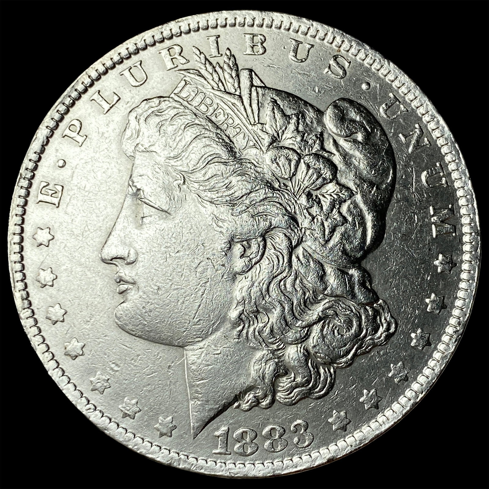 1883-O Silver Morgan Dollar CHOICE AU: 1883-O Silver Morgan Dollar CHOICE AU