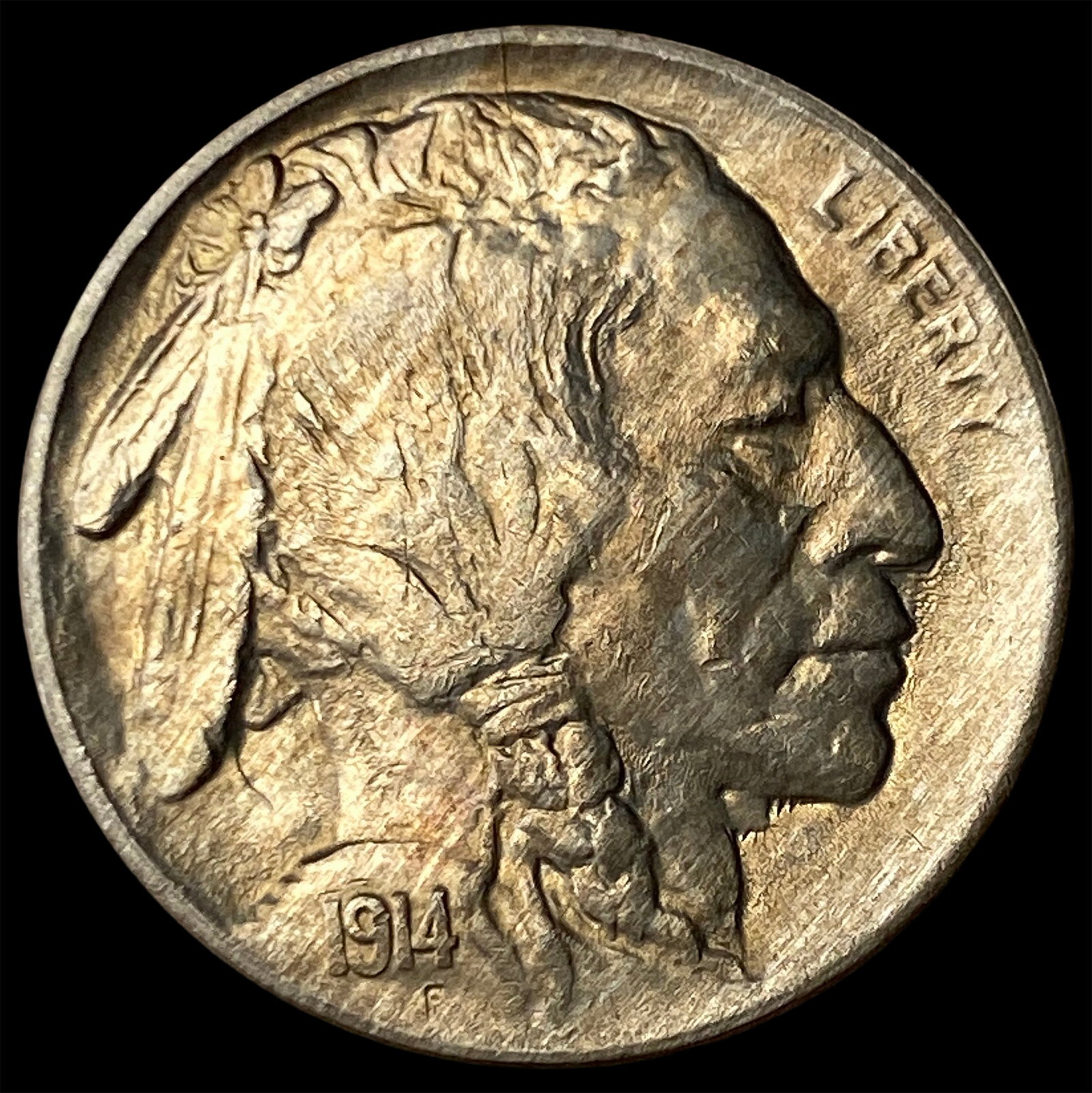 1914-S Buffalo Nickel GEM BU: 1914-S Buffalo Nickel GEM BU