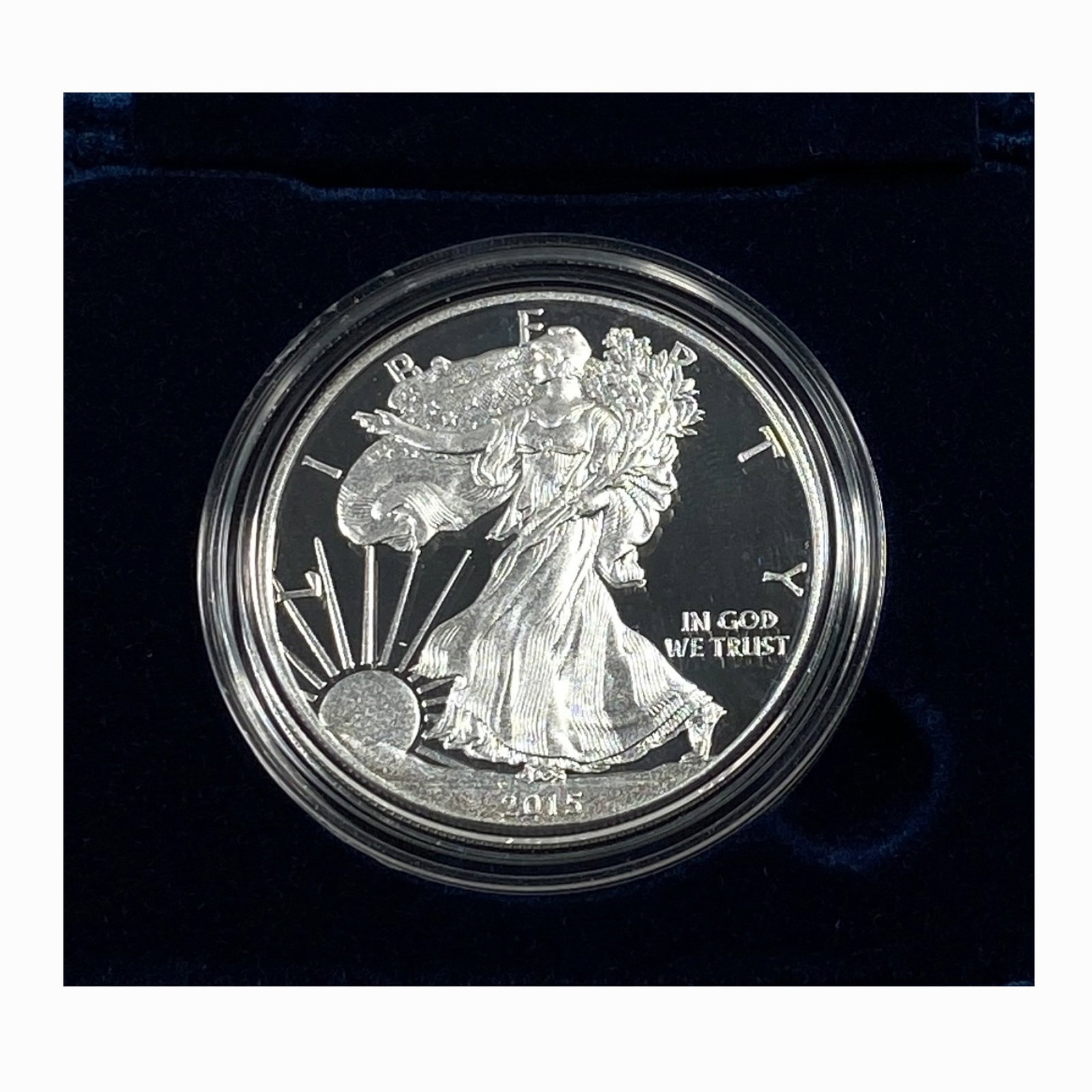 2015 American Eagle 1 oz Silver Proof Coin (1 of 2)