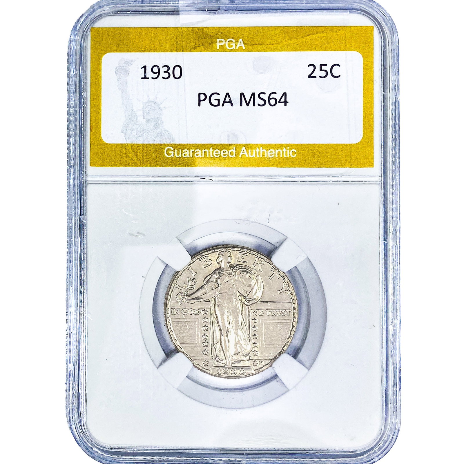 1930 Standing Liberty Quarter PGA MS64 (1 of 2)