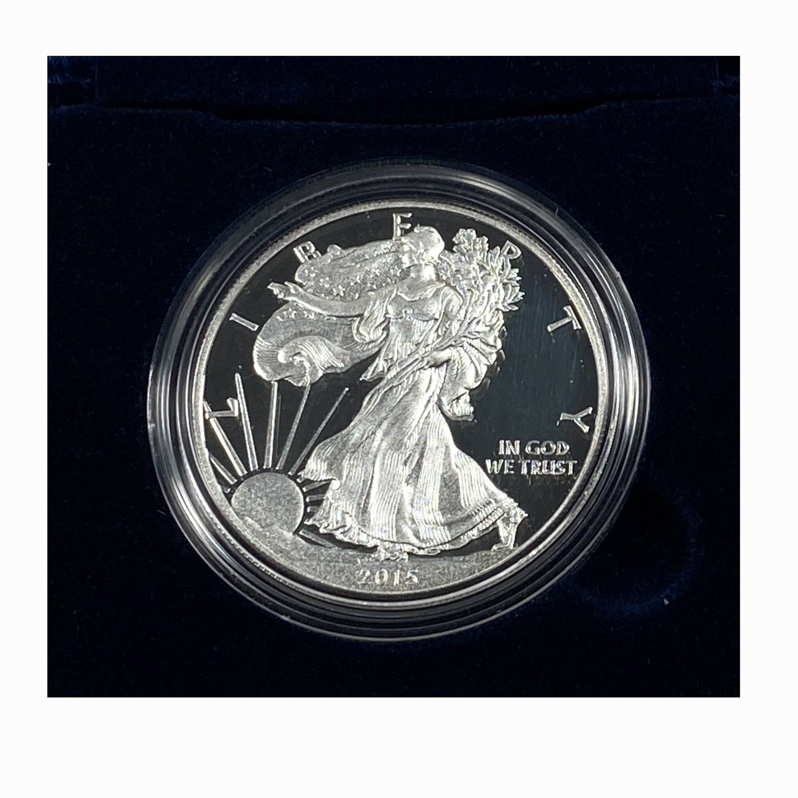 2015 American Eagle 1 oz Silver Proof Coin (1 of 2)
