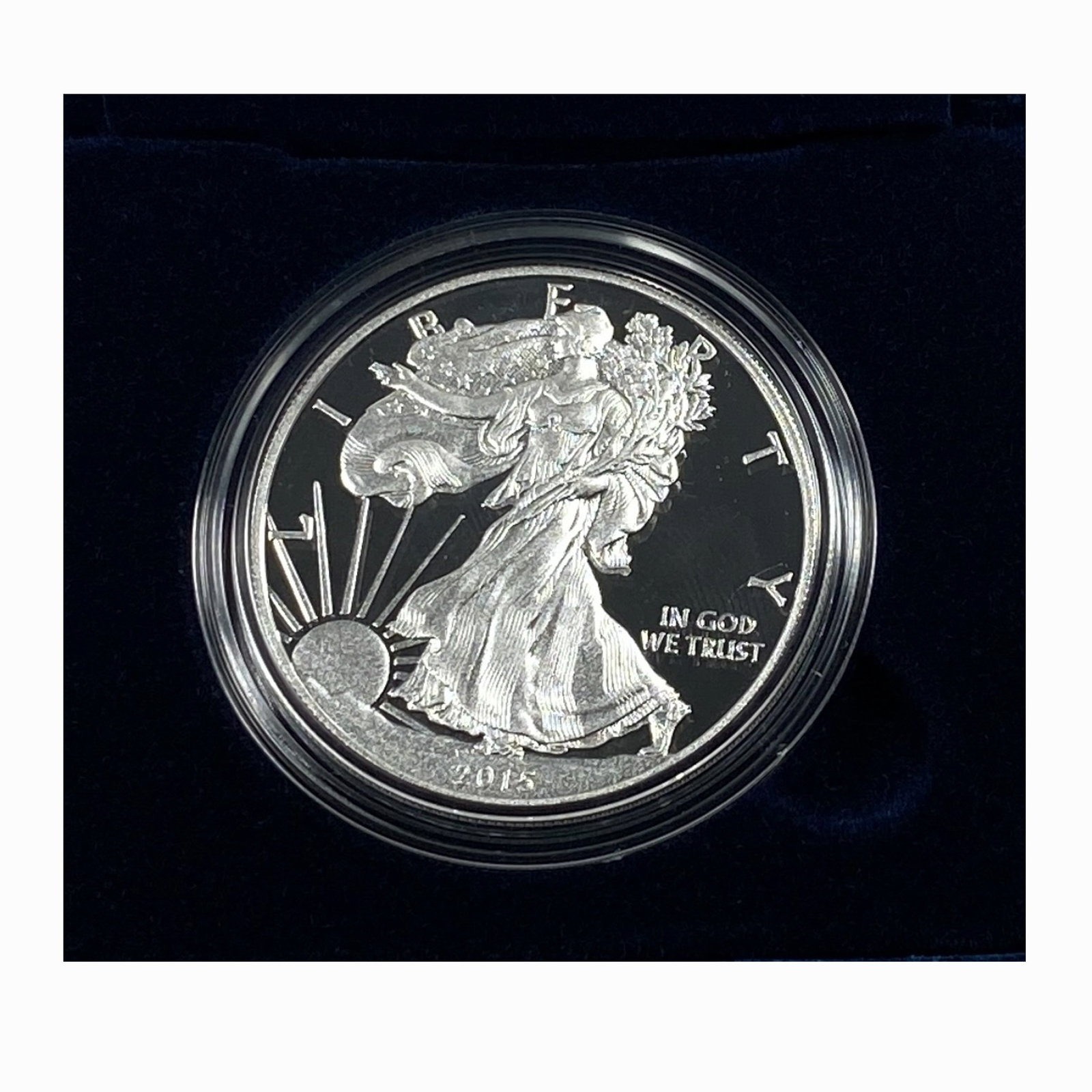 2015 American Eagle 1 oz Silver Proof Coin (1 of 2)