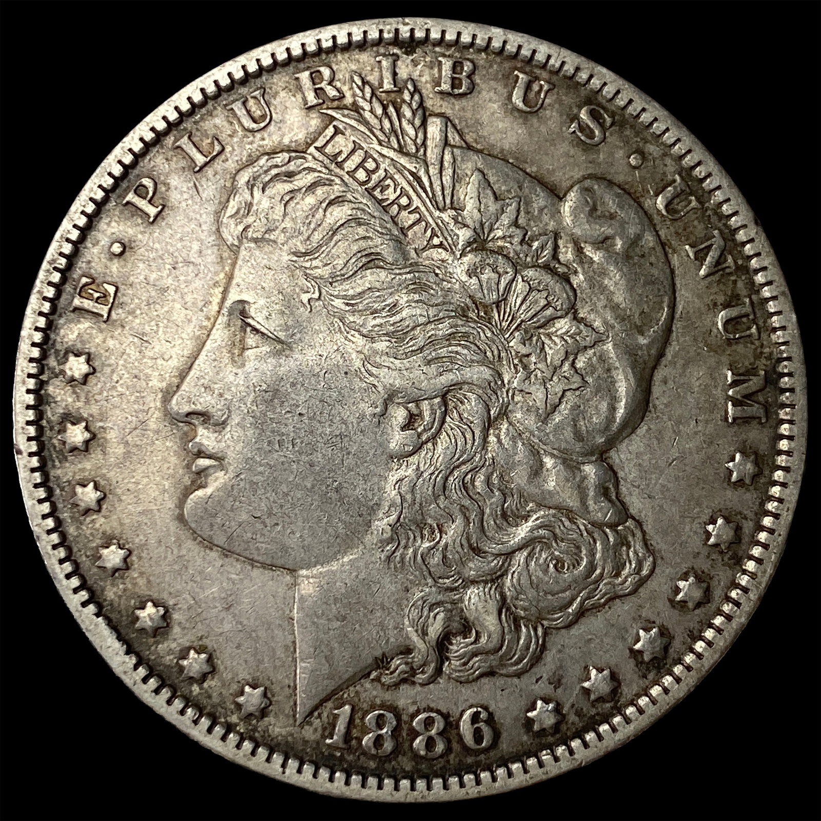 1886-O Silver Morgan Dollar NEARLY UNCIRCULATED: 1886-O Silver Morgan Dollar NEARLY UNCIRCULATED