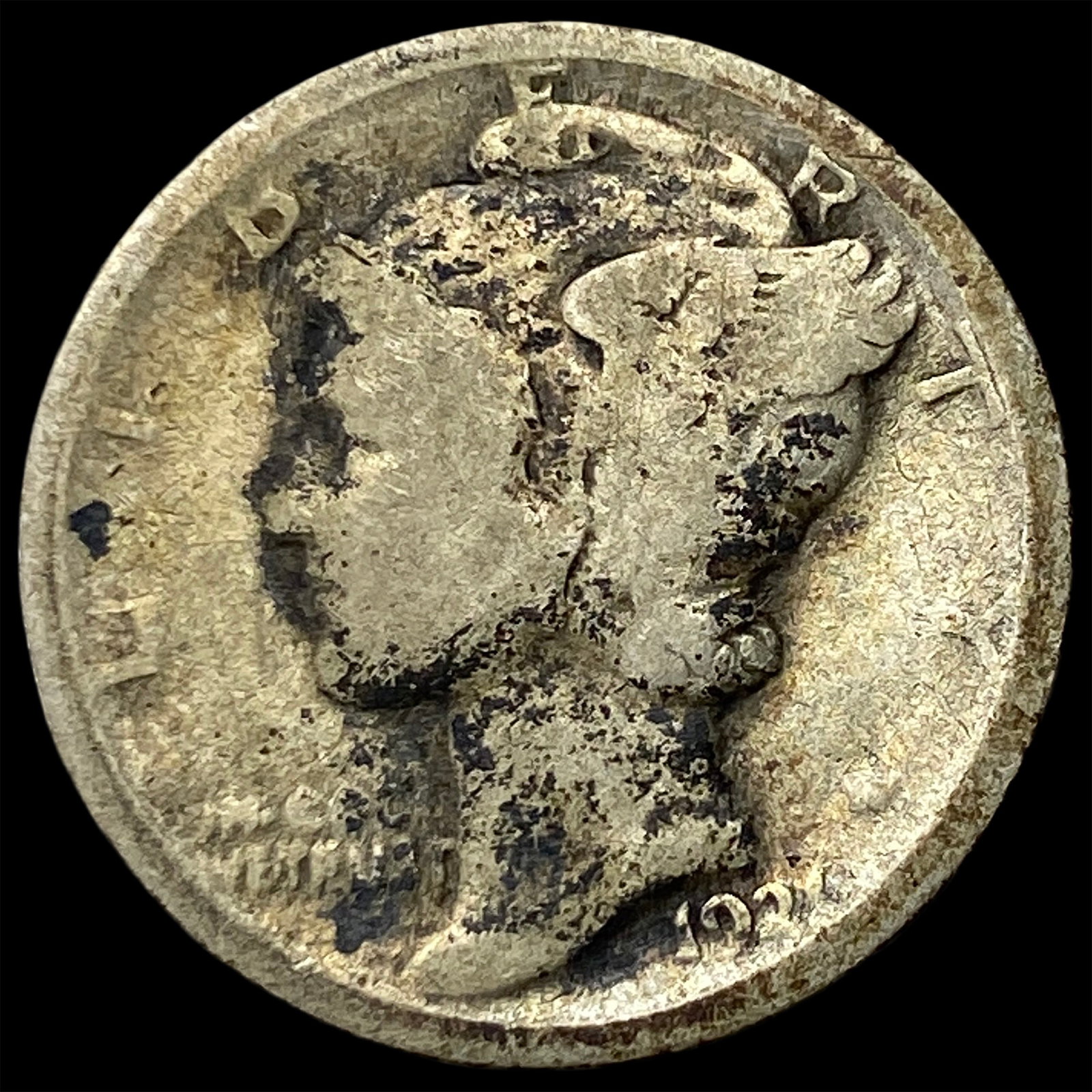 1923 Mercury Dime LIGHTLY CIRCULATED (1 of 2)