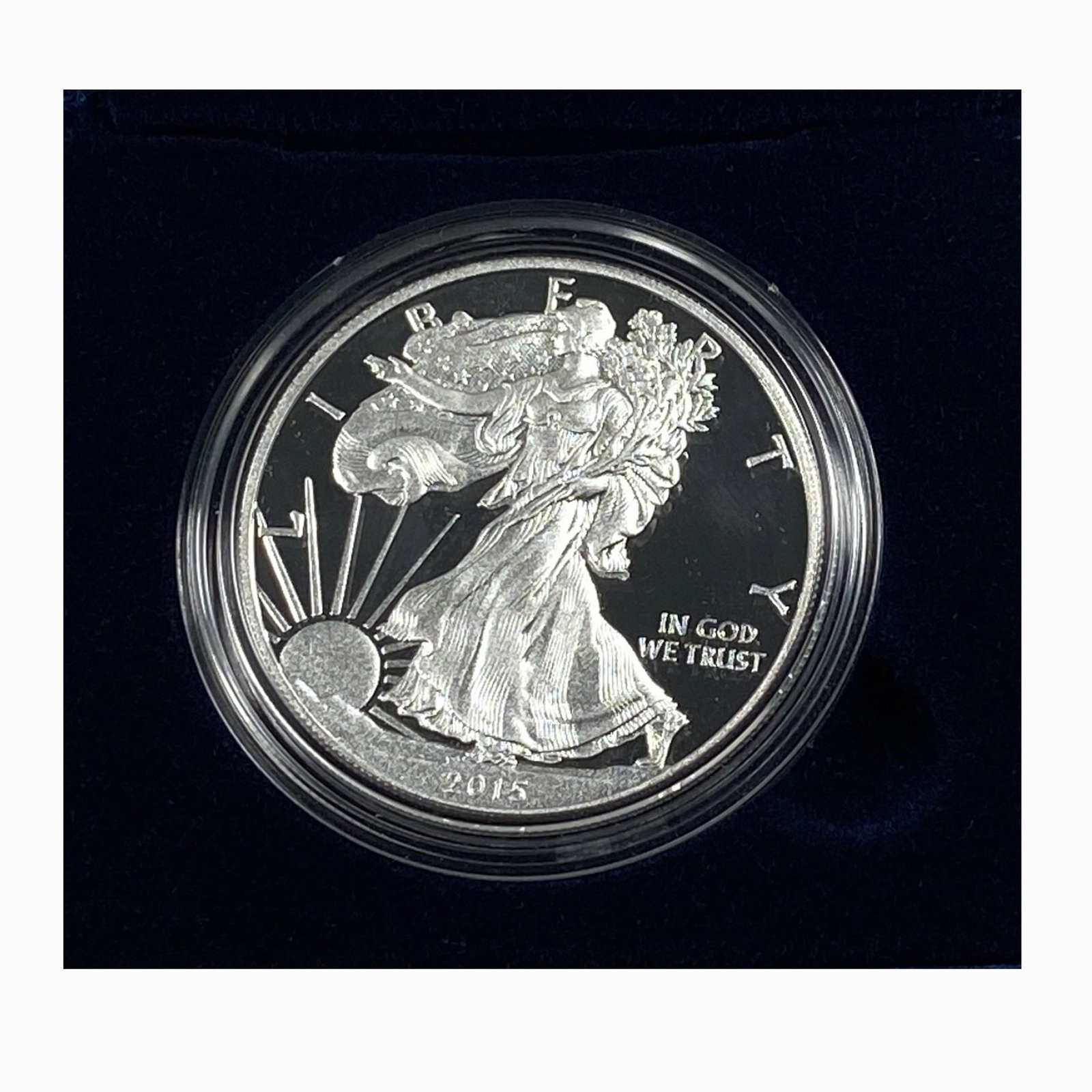 2015 American Eagle 1 oz Silver Proof Coin: 2015 American Eagle 1 oz Silver Proof Coin