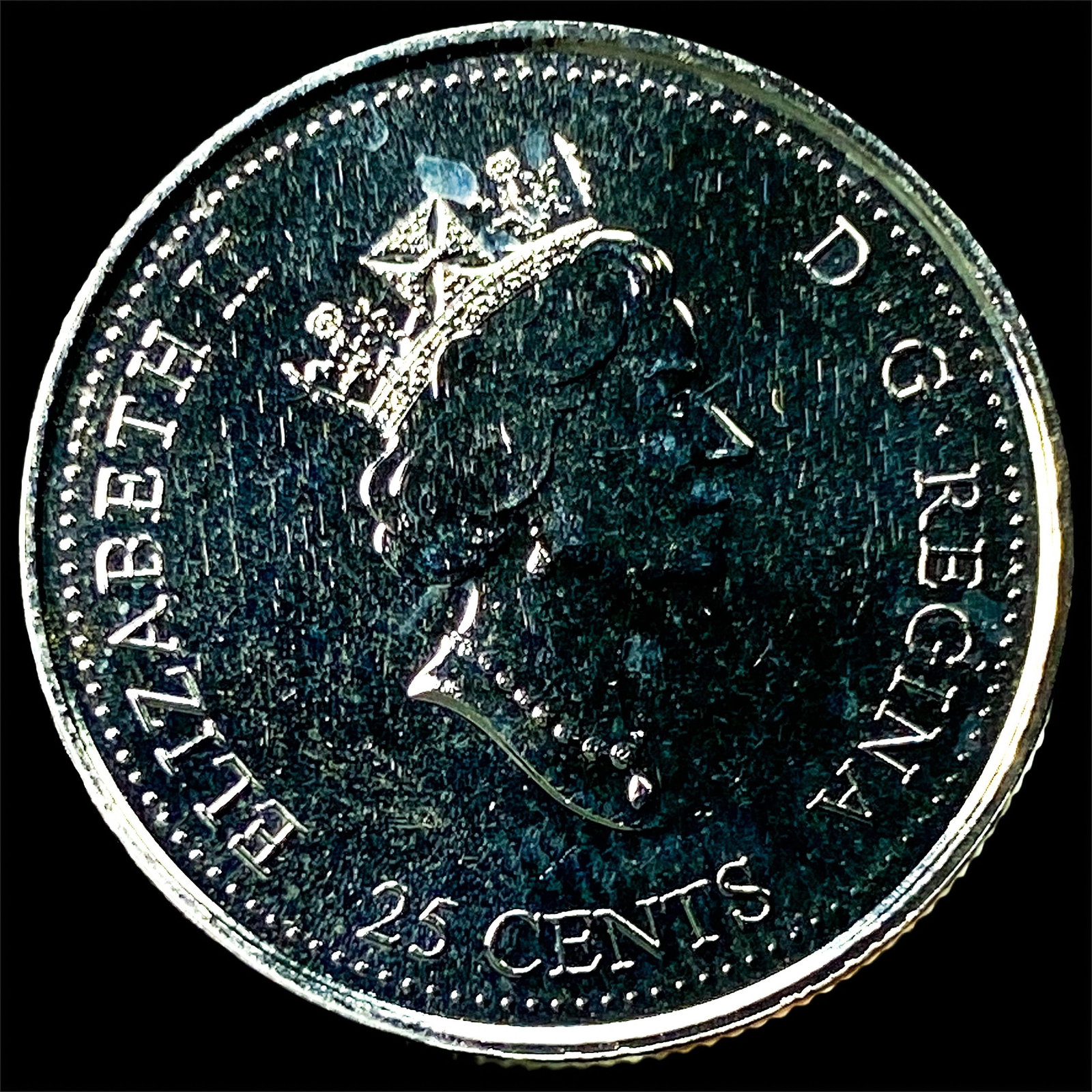 2000 Canada Nickel 25 Cents Natural Legacy PL: 2000 Canada Nickel 25 Cents Natural Legacy PL
