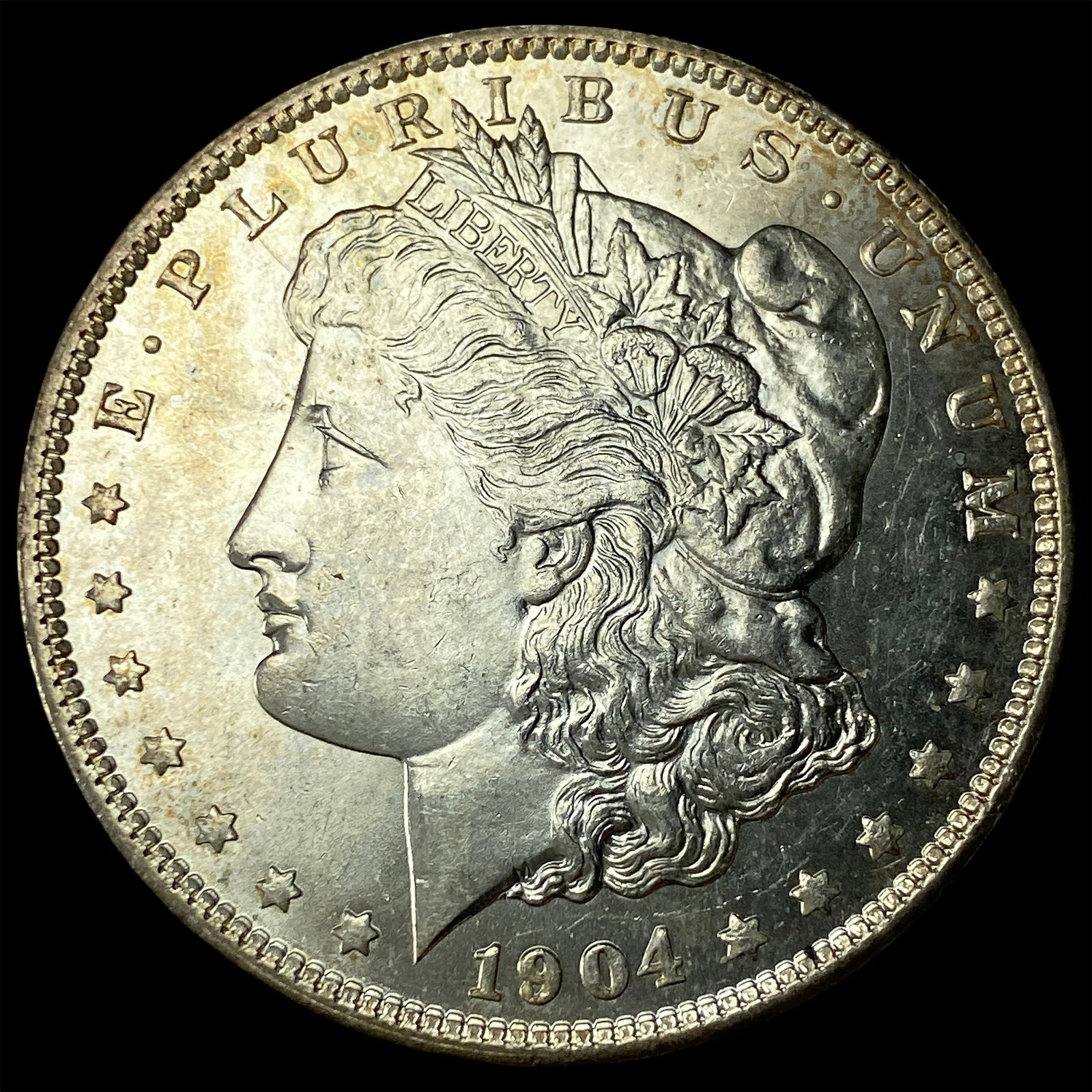 1904-O Silver Morgan Dollar CHOICE BU: 1904-O Silver Morgan Dollar CHOICE BU
