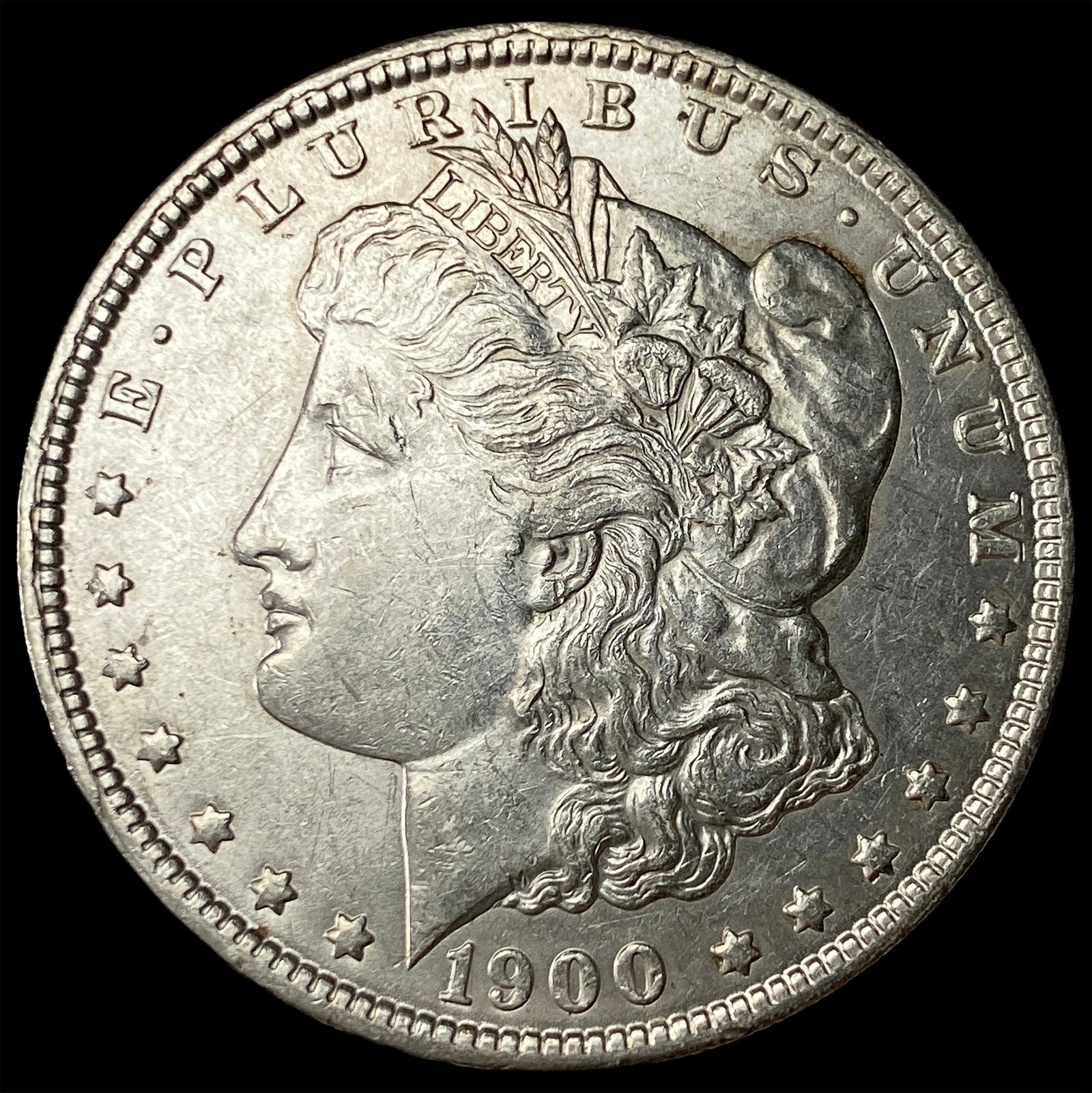 1900 Morgan Silver Dollar CHOICE AU: 1900 Morgan Silver Dollar CHOICE AU