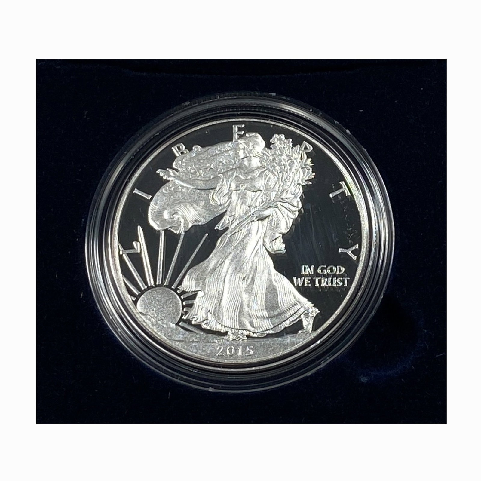 2015 American Eagle 1 oz Silver Proof Coin: 2015 American Eagle 1 oz Silver Proof Coin