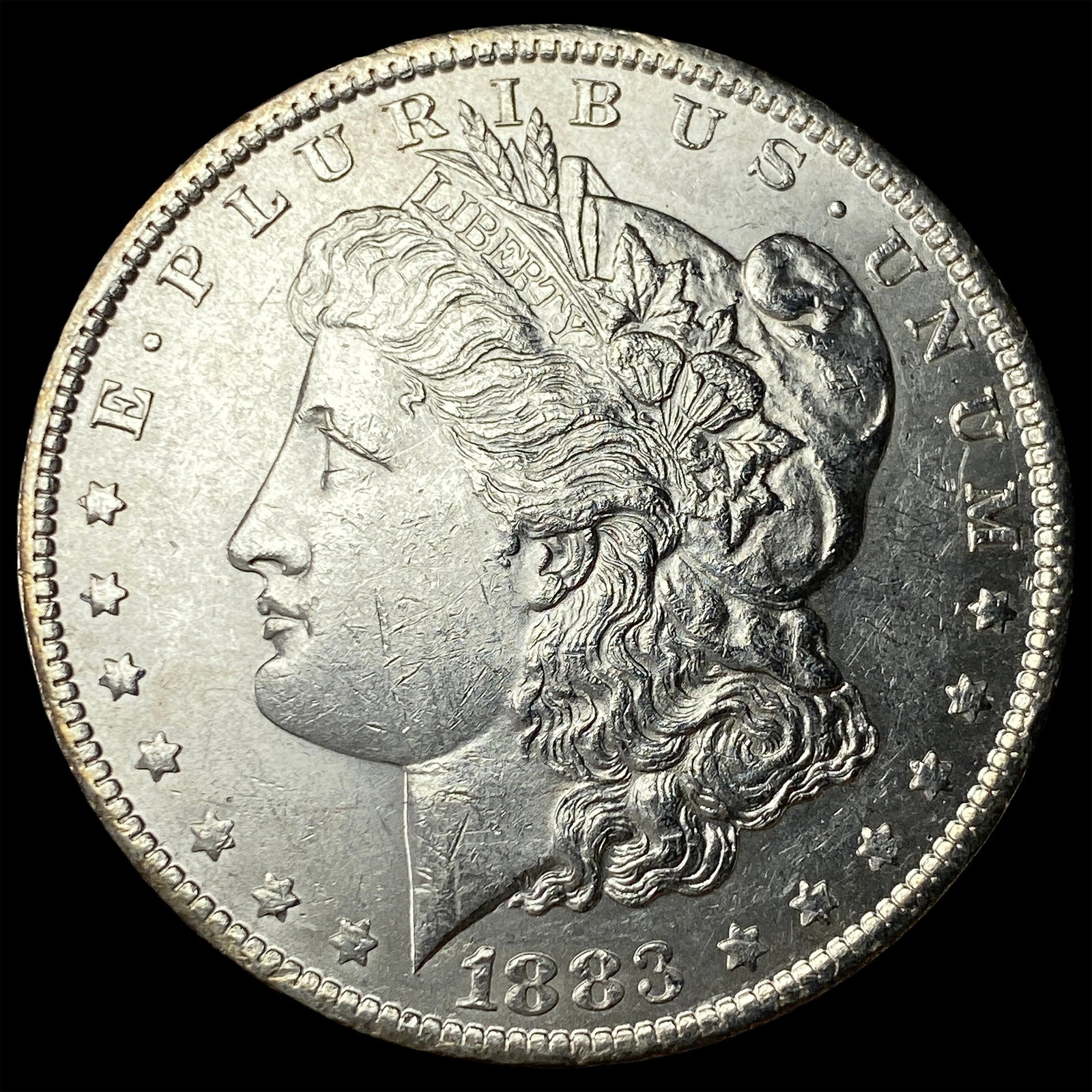 1883-O Silver Morgan Dollar CHOICE BU (1 of 2)