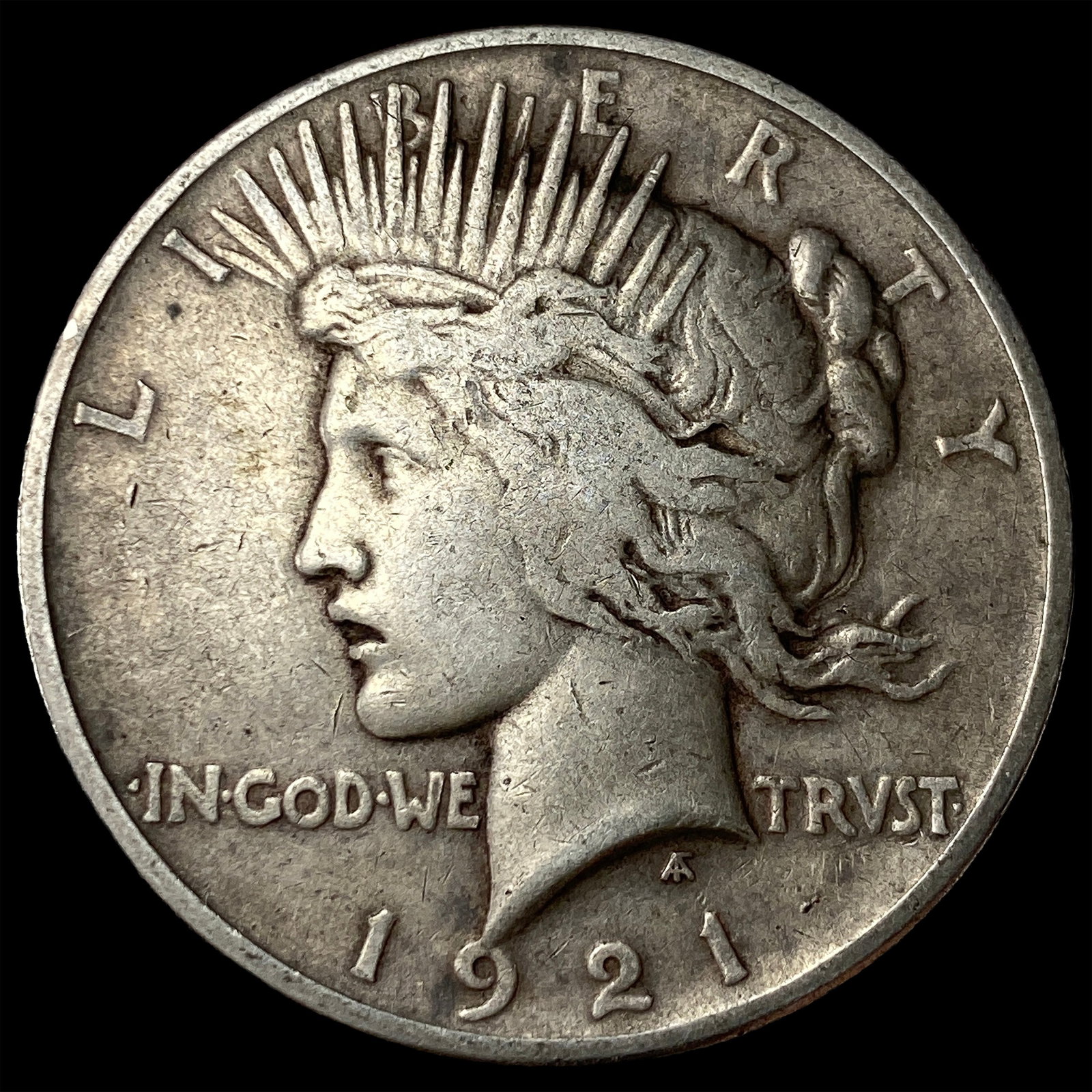 1921 Silver Peace Dollar LIGHTLY CIRCULATED: 1921 Silver Peace Dollar LIGHTLY CIRCULATED