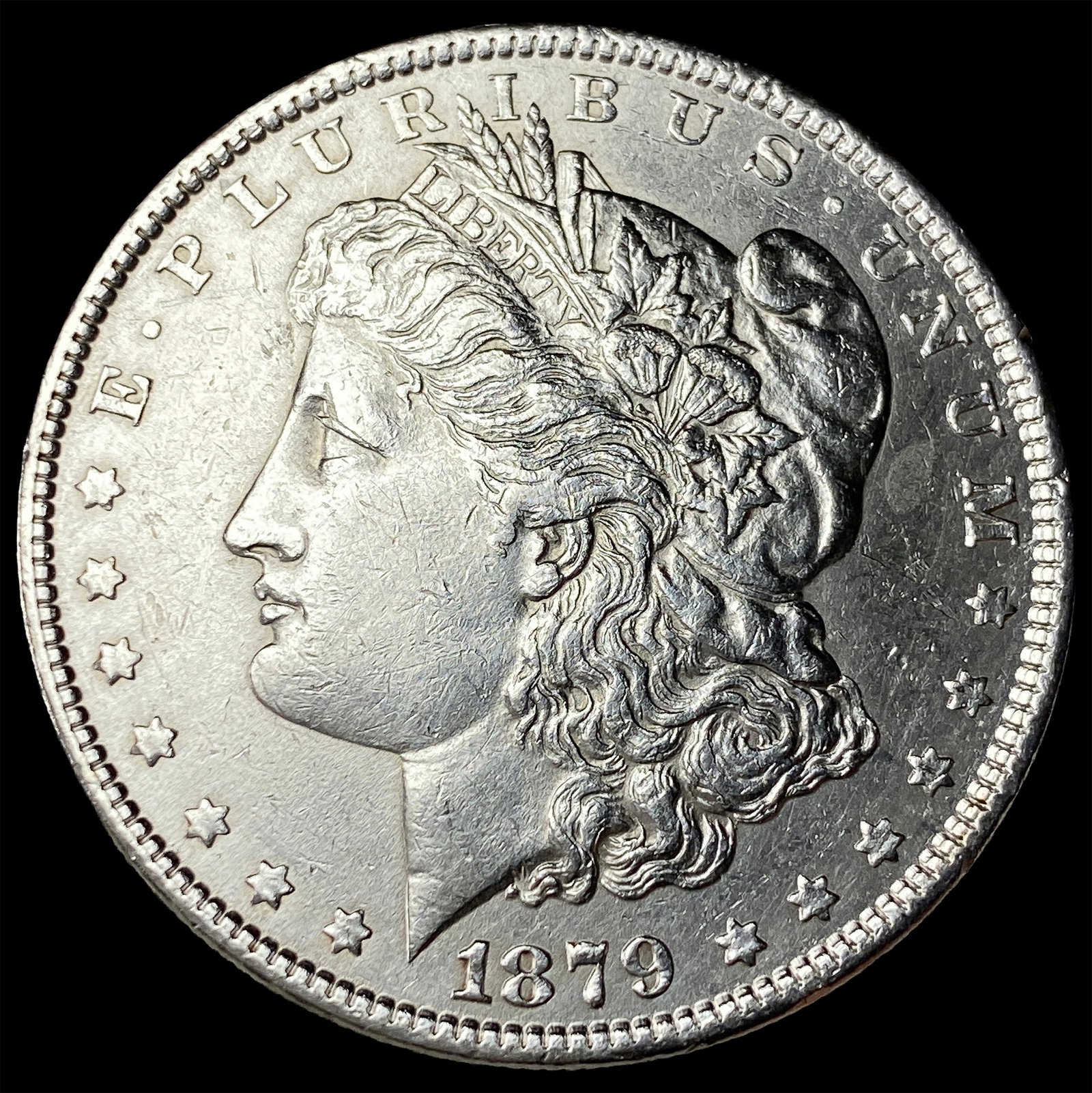 1879 Morgan Silver Dollar CLOSELY UNCIRCULATED (1 of 2)