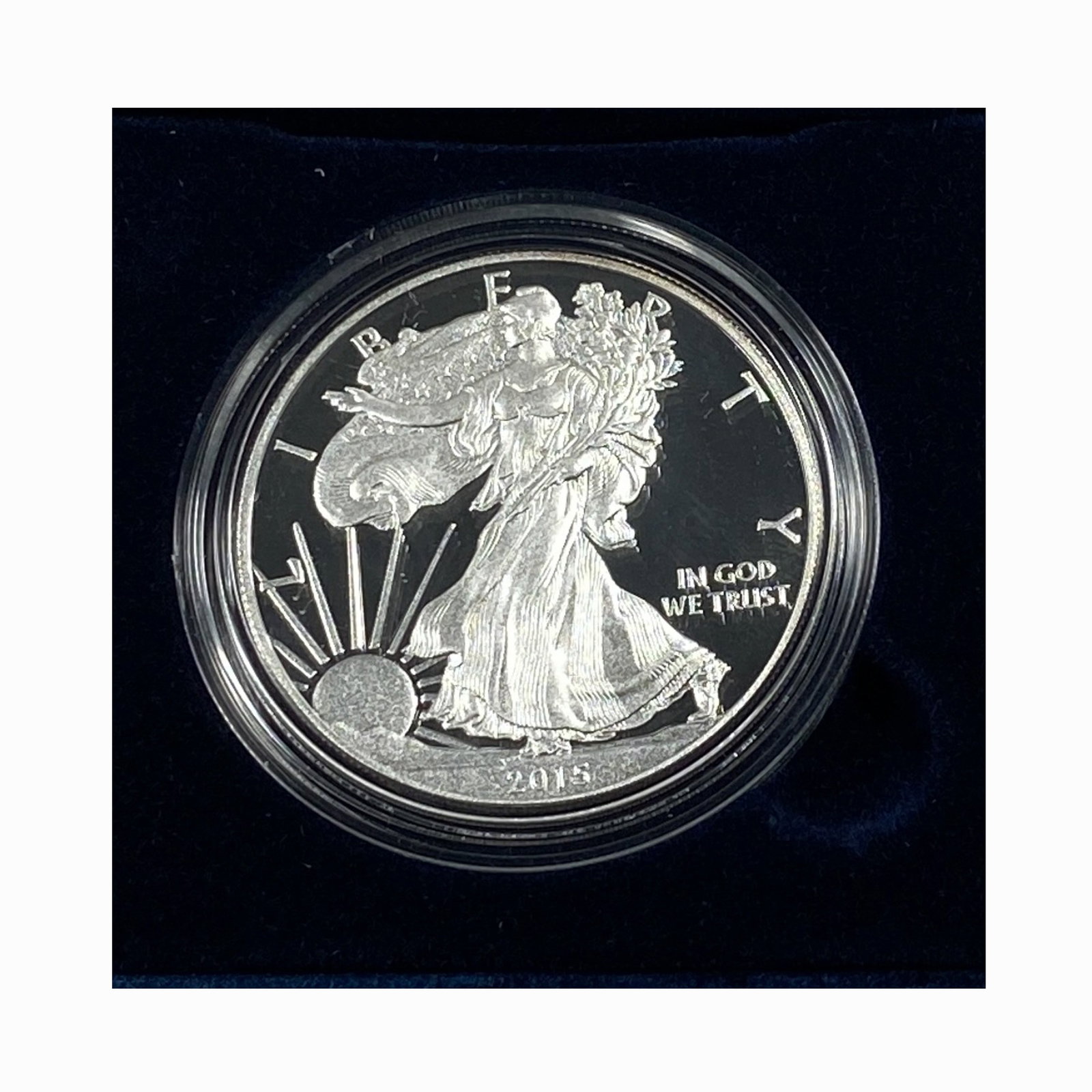2015 American Eagle 1 oz Silver Proof Coin: 2015 American Eagle 1 oz Silver Proof Coin